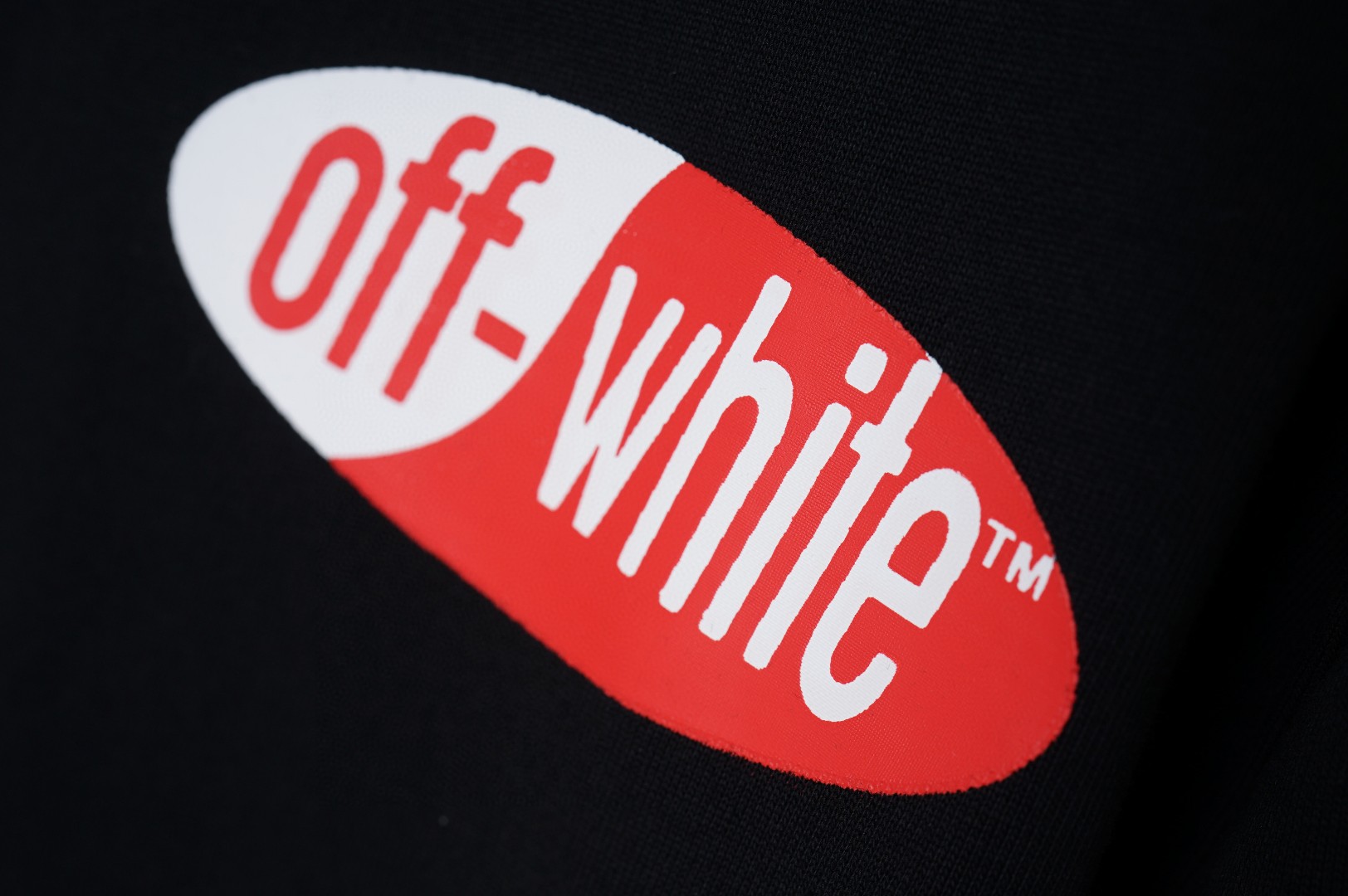 Off White Arrow Graphic Print T shirt 'Black'