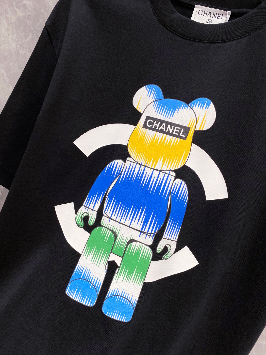 Chanel x Kaws T-shirt (Black)