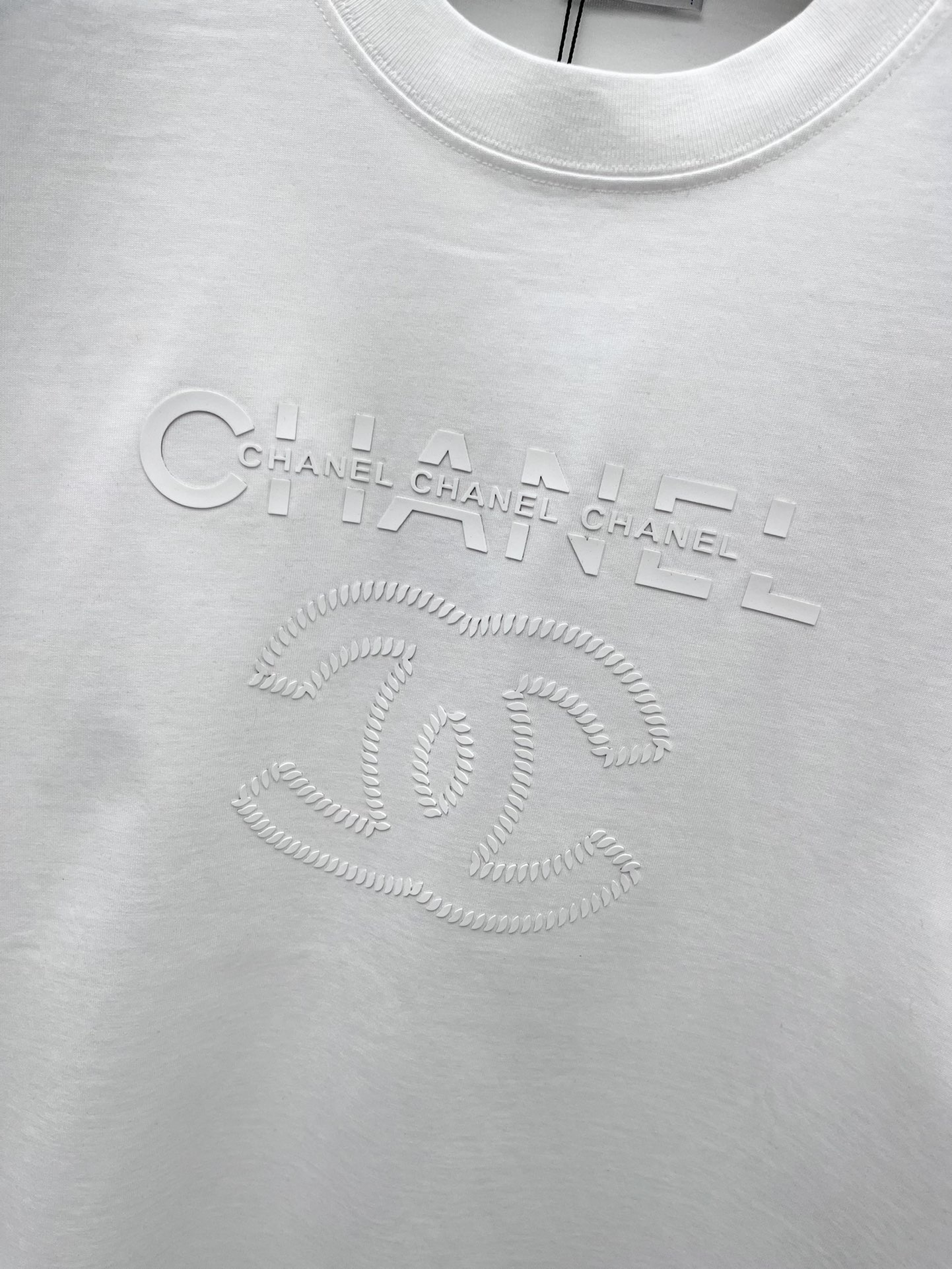 White Chanel T-Shirt