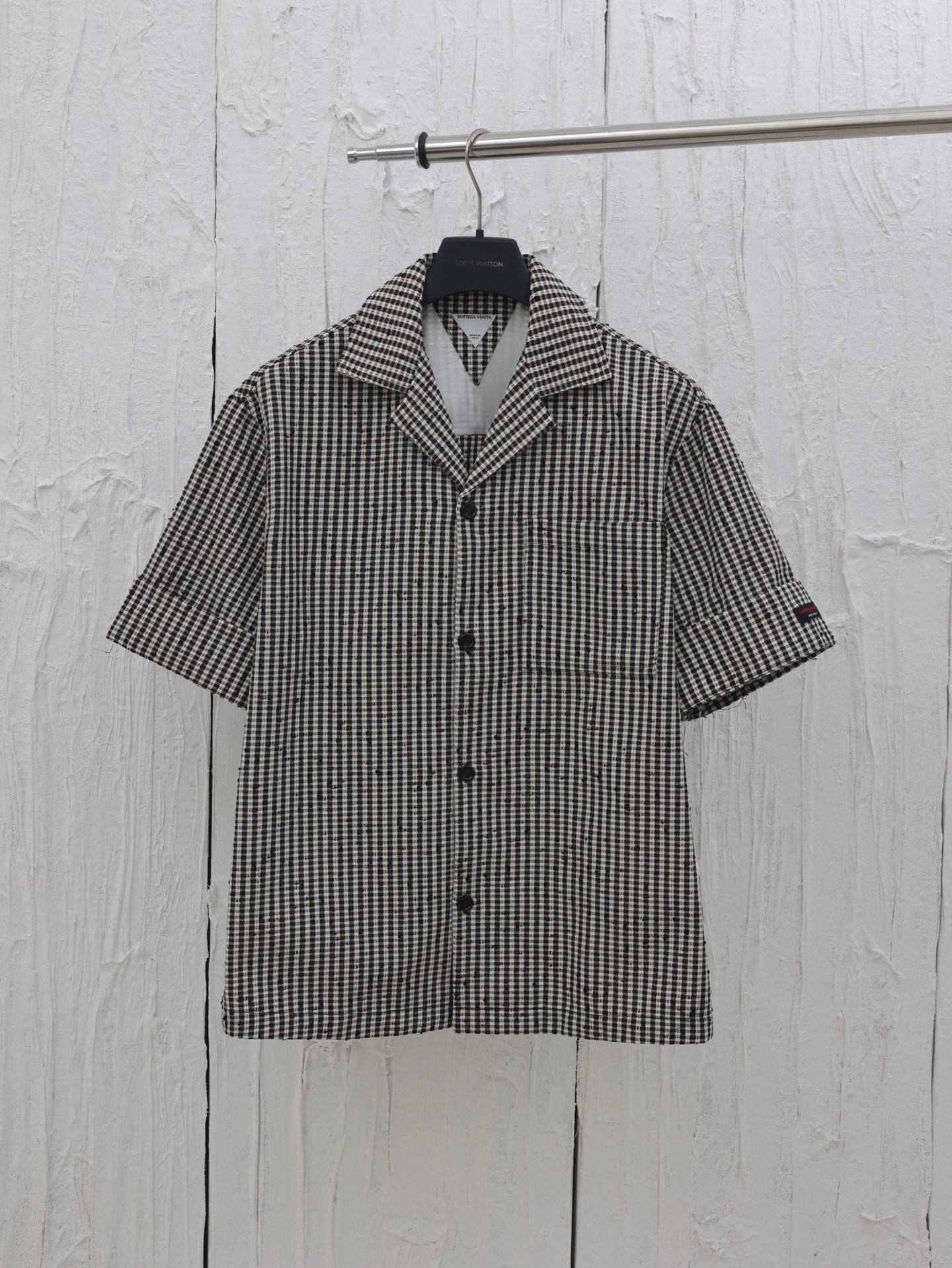 Bottega Veneta Viscose Checked Shirt