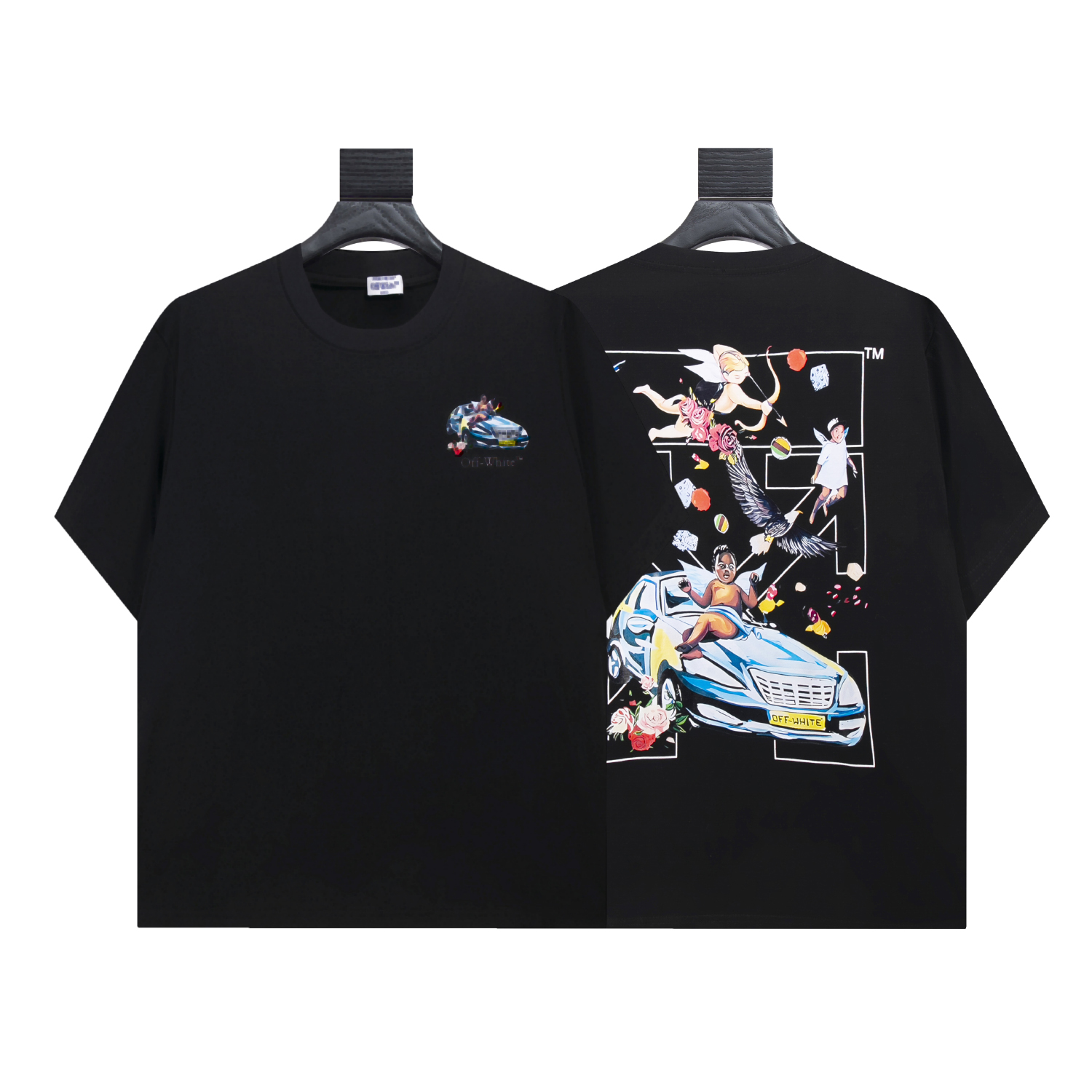 Off-White Black Fresco Arrow T-Shirt
