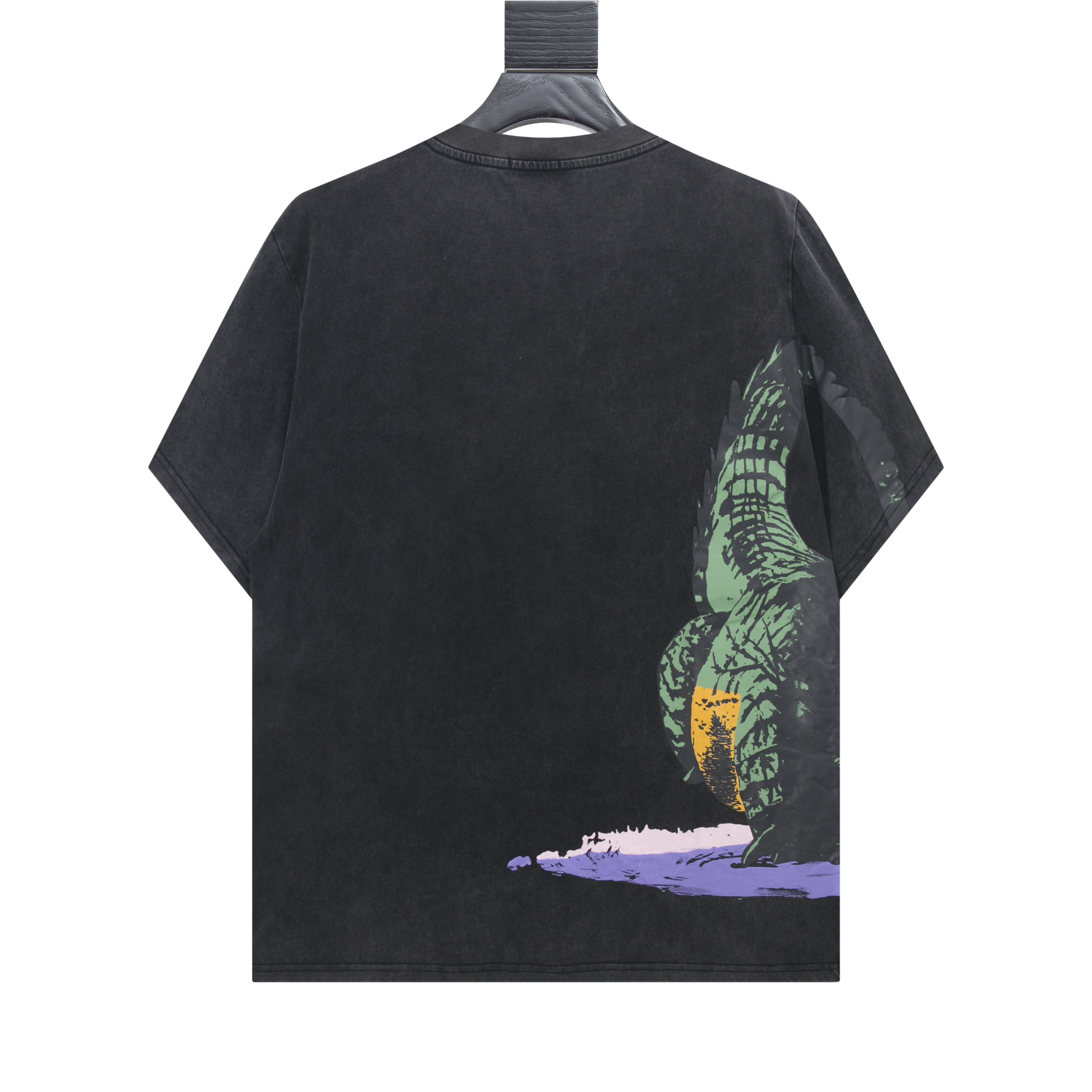 Off-White Black Crocodile Oversize T-Shirt