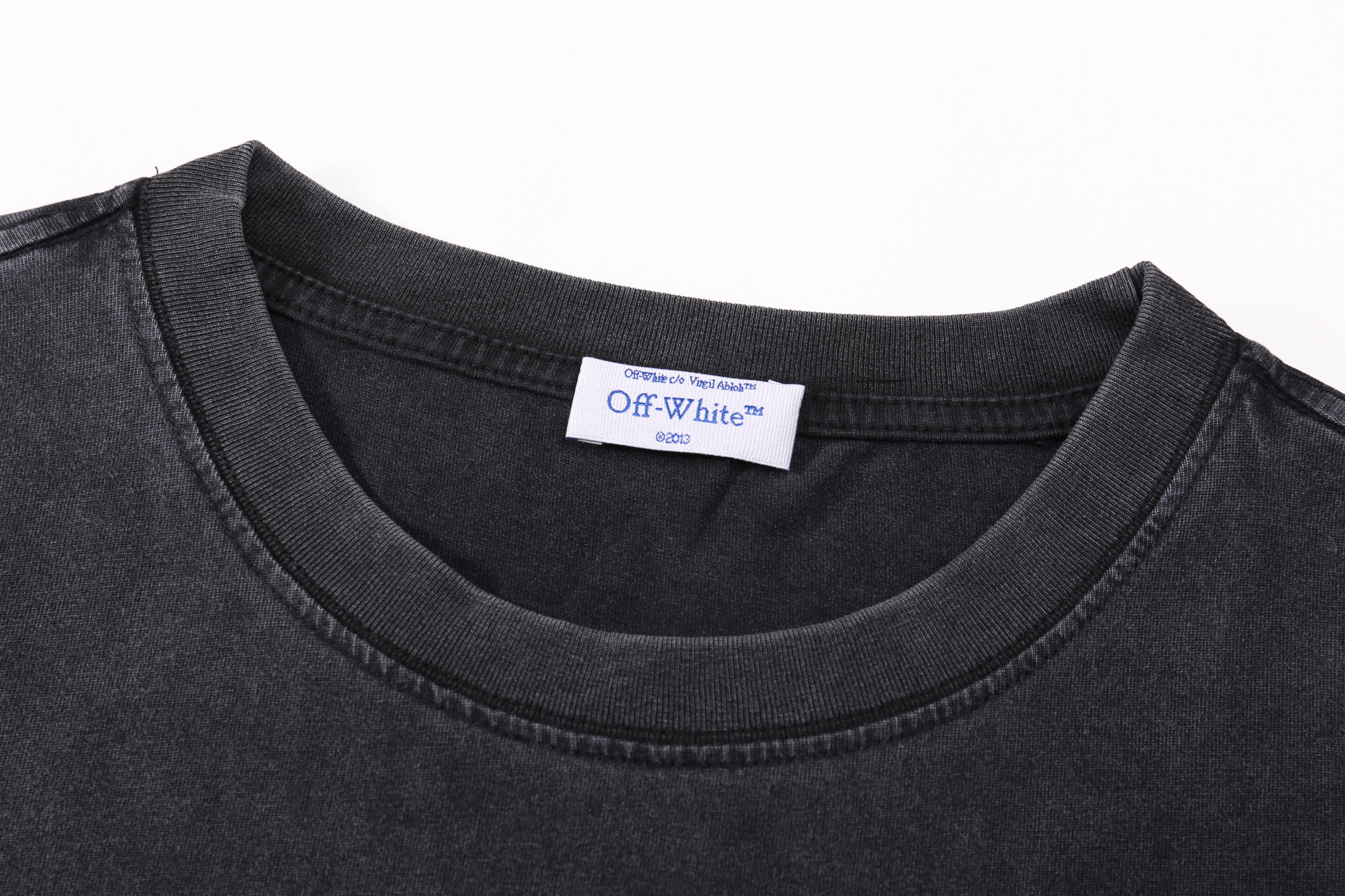 Off-White Black Crocodile Oversize T-Shirt