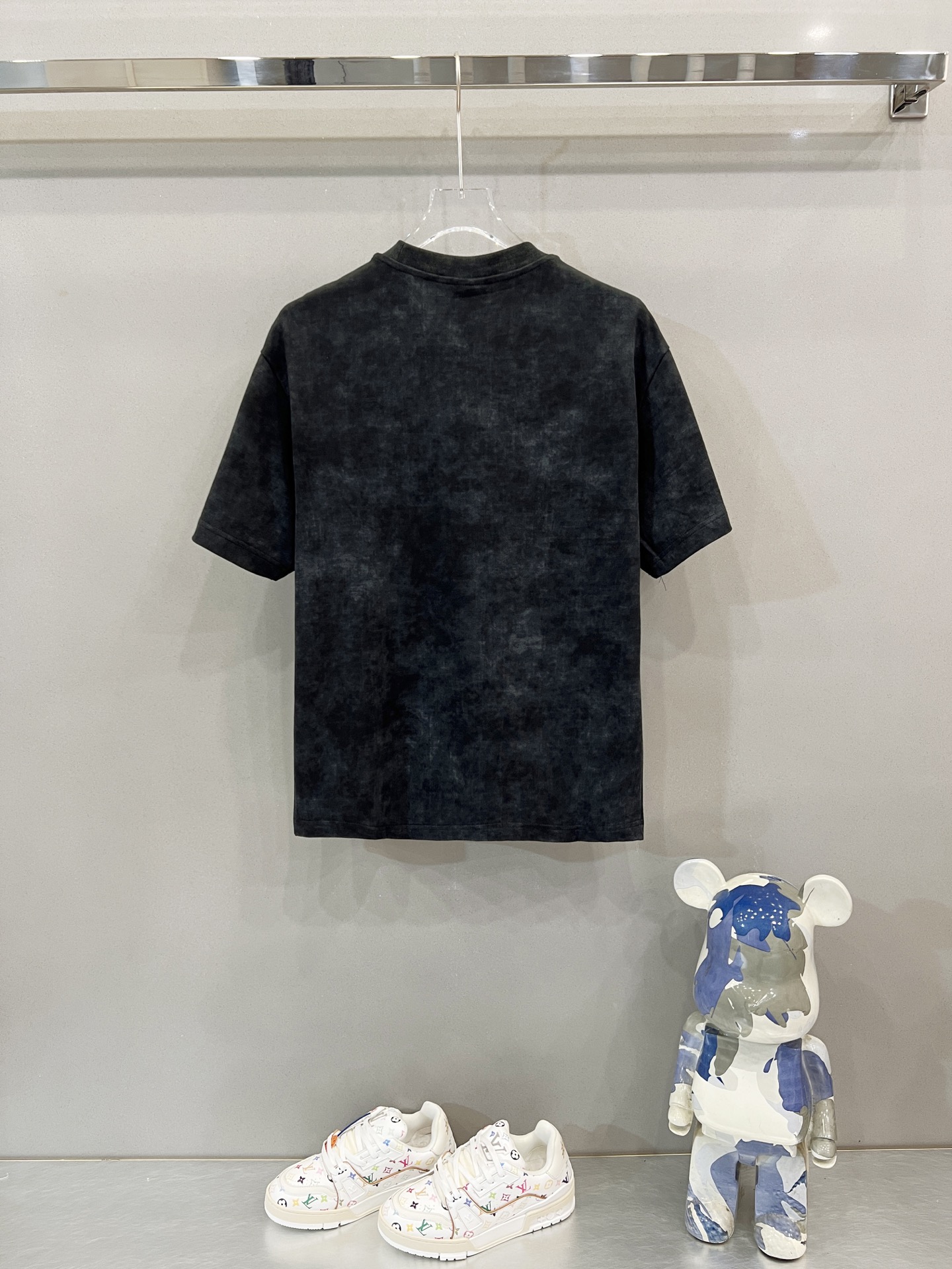 Balenciaga Black Paris Moon T-Shirt