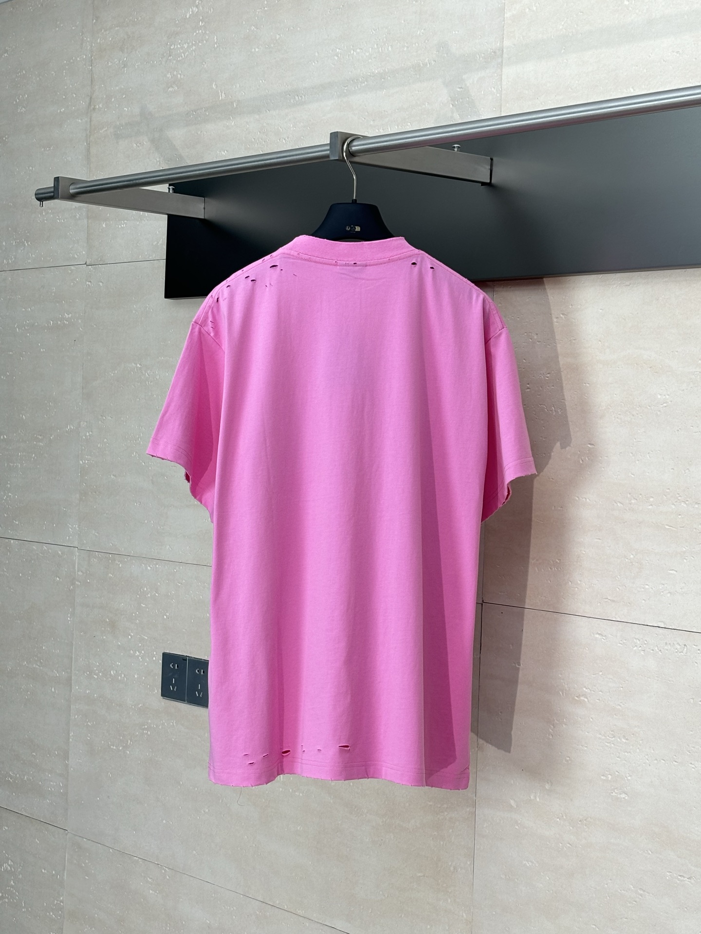 Pink Balenciaga Oversize T-Shirt