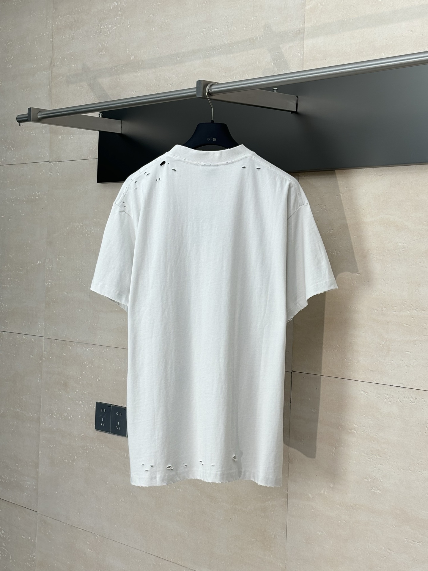White Balenciaga Oversize T-Shirt