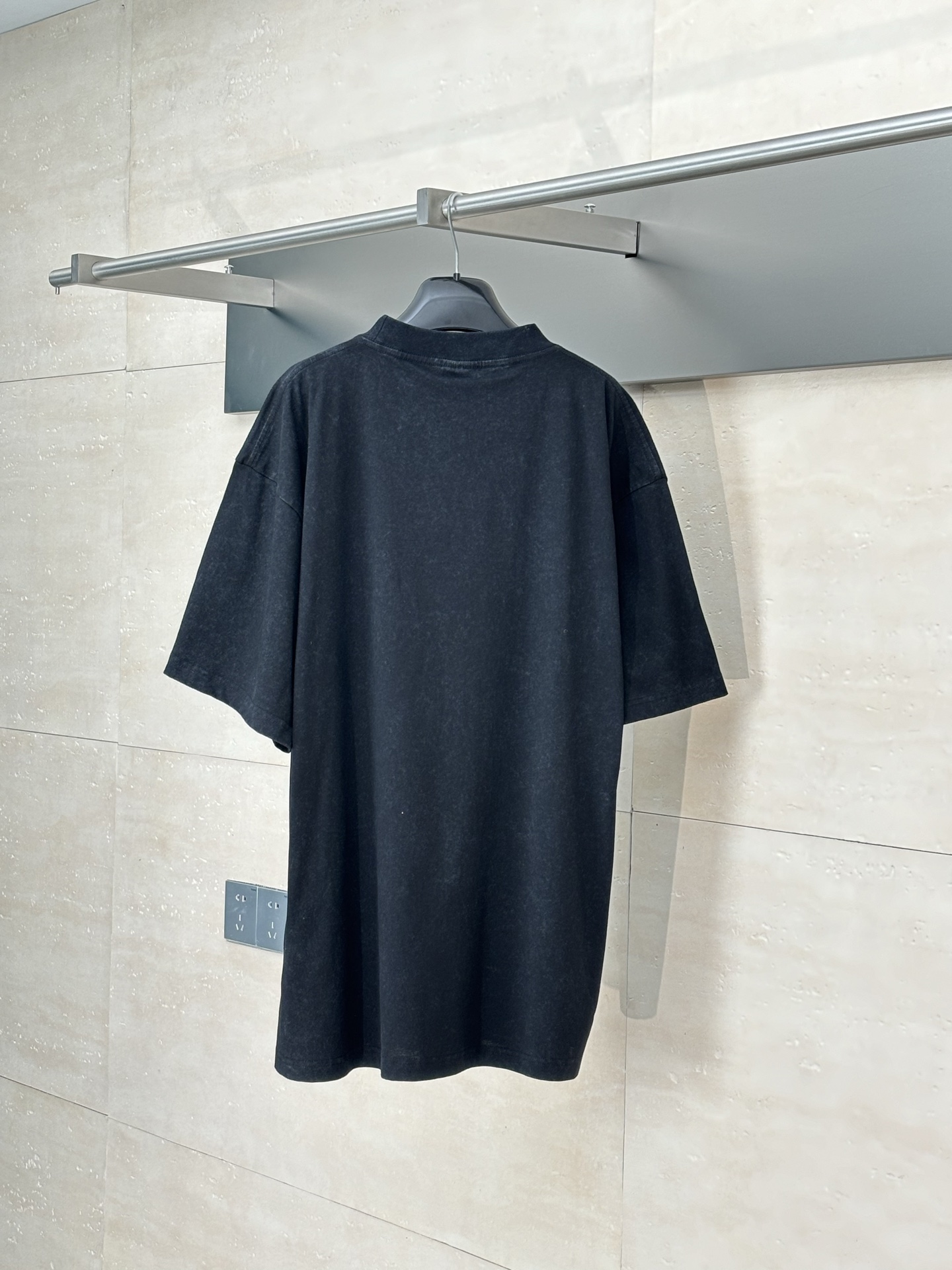 City of Angels T-Shirt Medium Fit in Black Faded