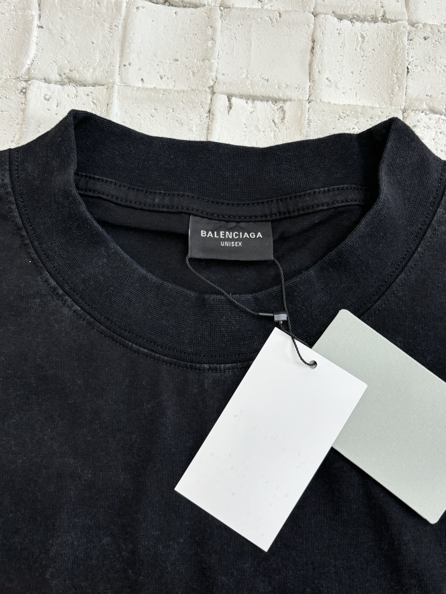 City of Angels T-Shirt Medium Fit in Black Faded