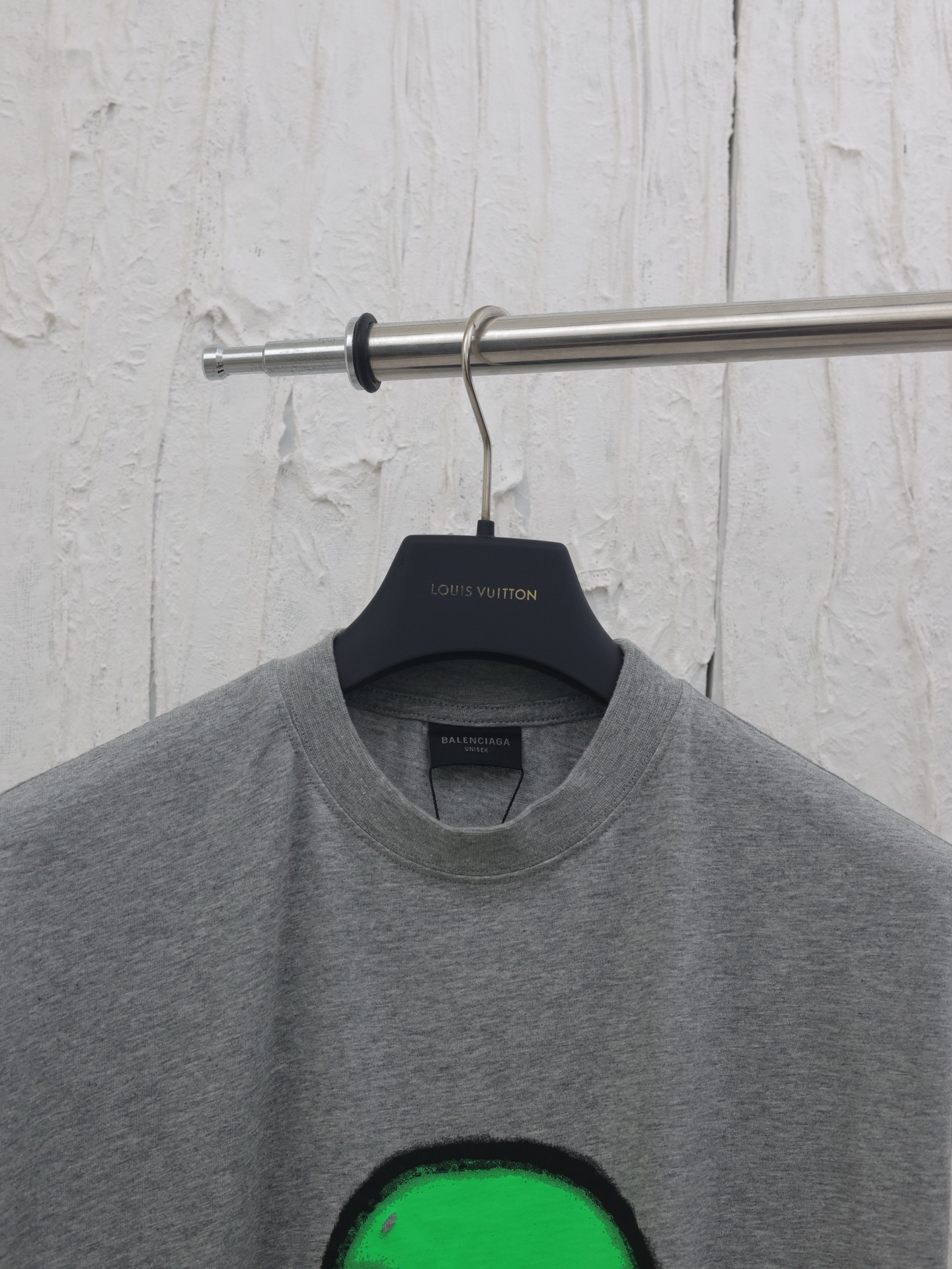 Hi There + Dripley Sleeveless T-shirt in heather grey