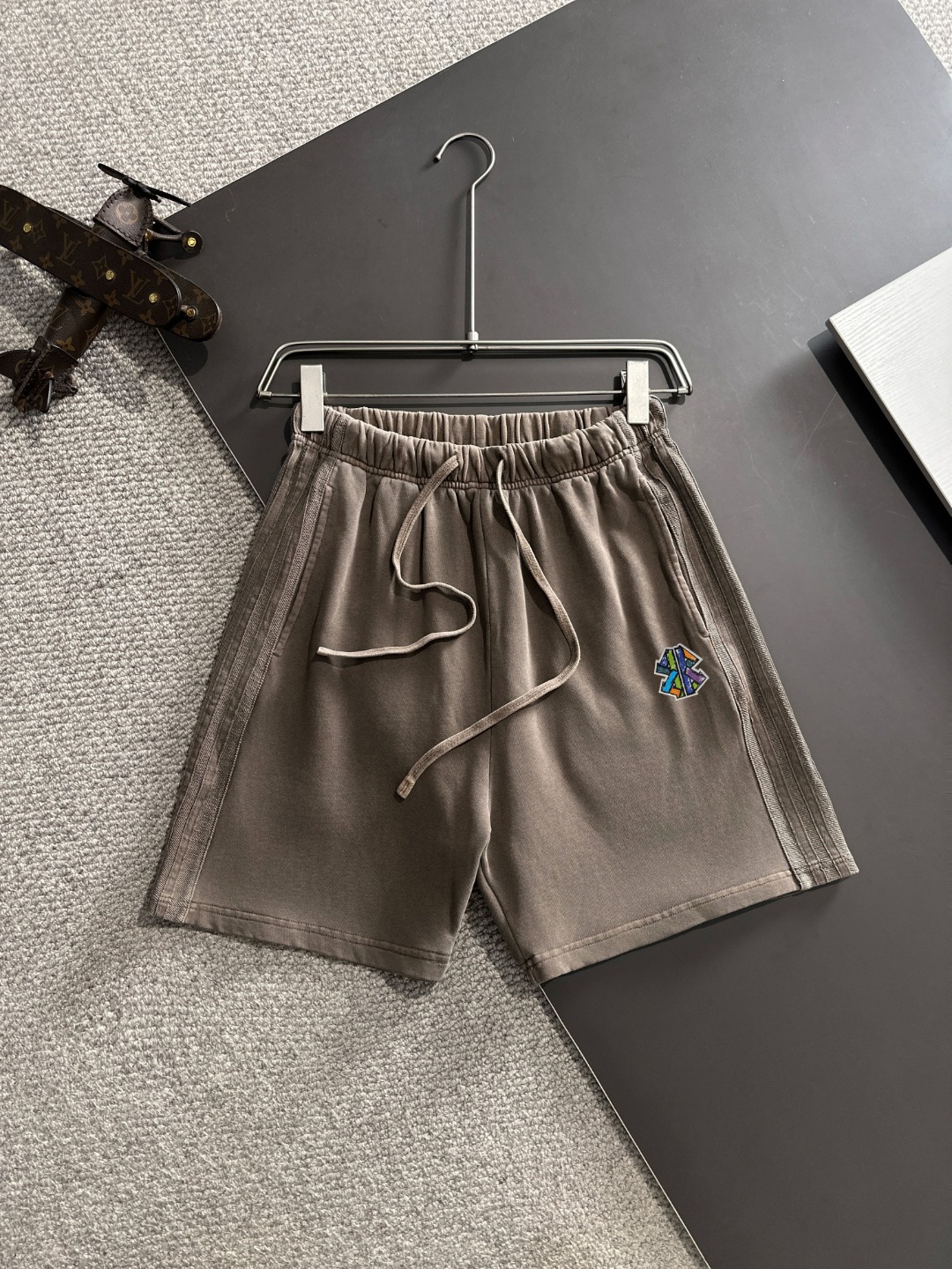 Balenciaga Men's Casual Shorts in Brown