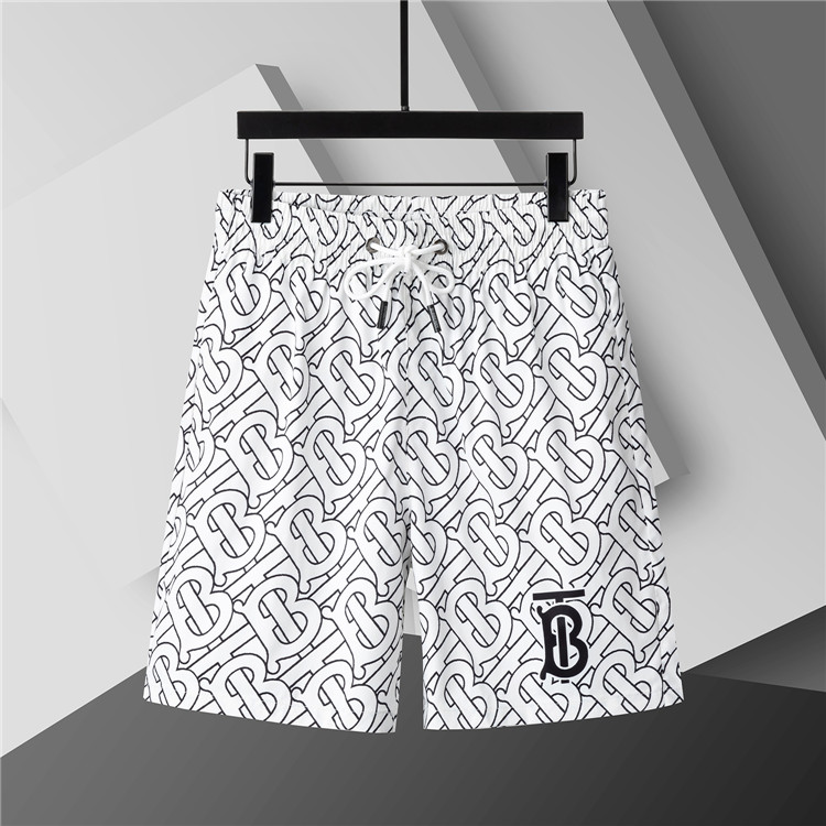 Burberry TB Patterned Shorts White