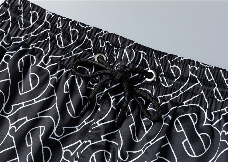 Burberry TB Patterned Shorts in Black