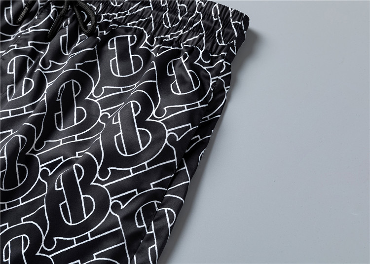 Burberry TB Patterned Shorts in Black