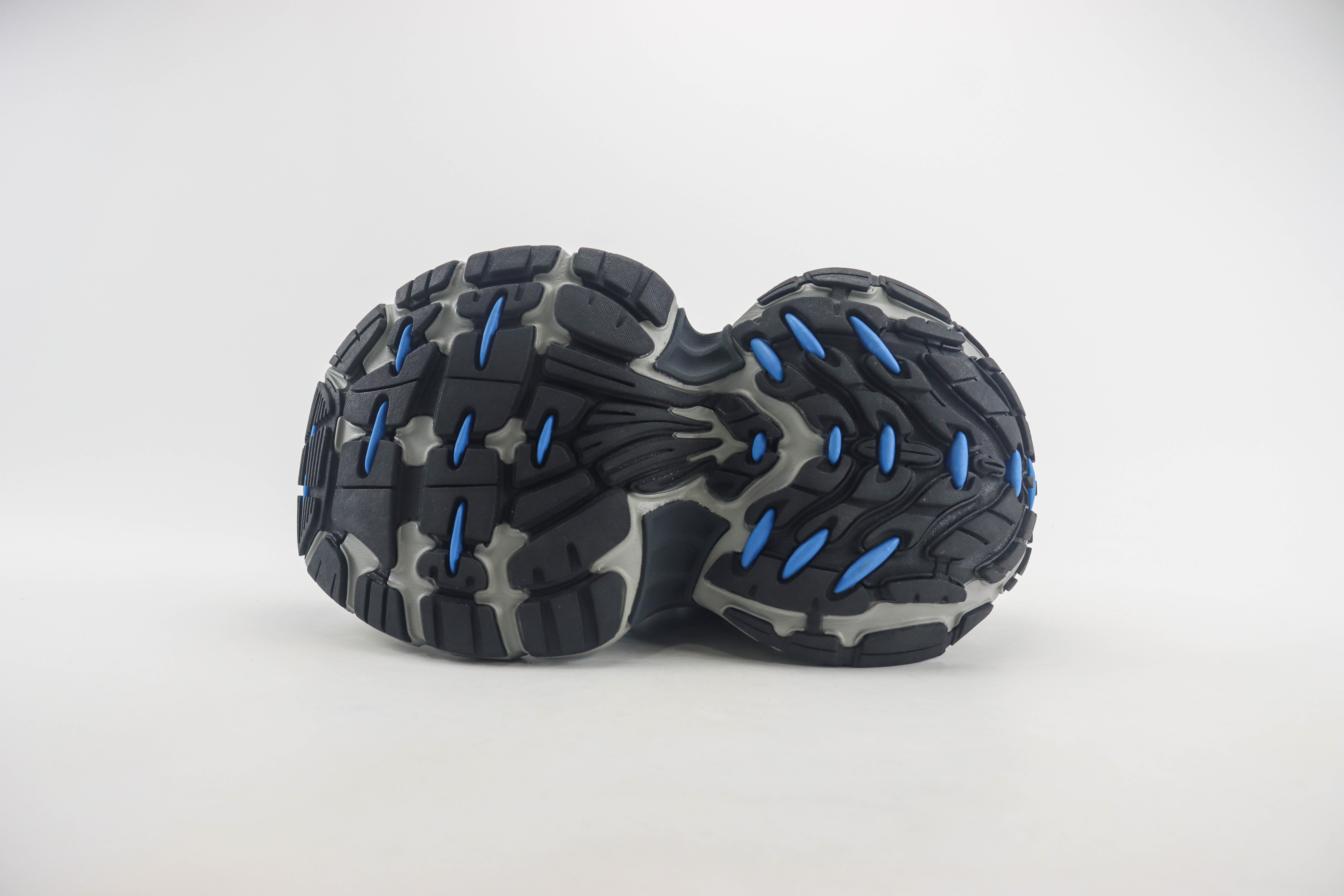 Balenciaga 10XL Sneakers in Blue, Black and Green