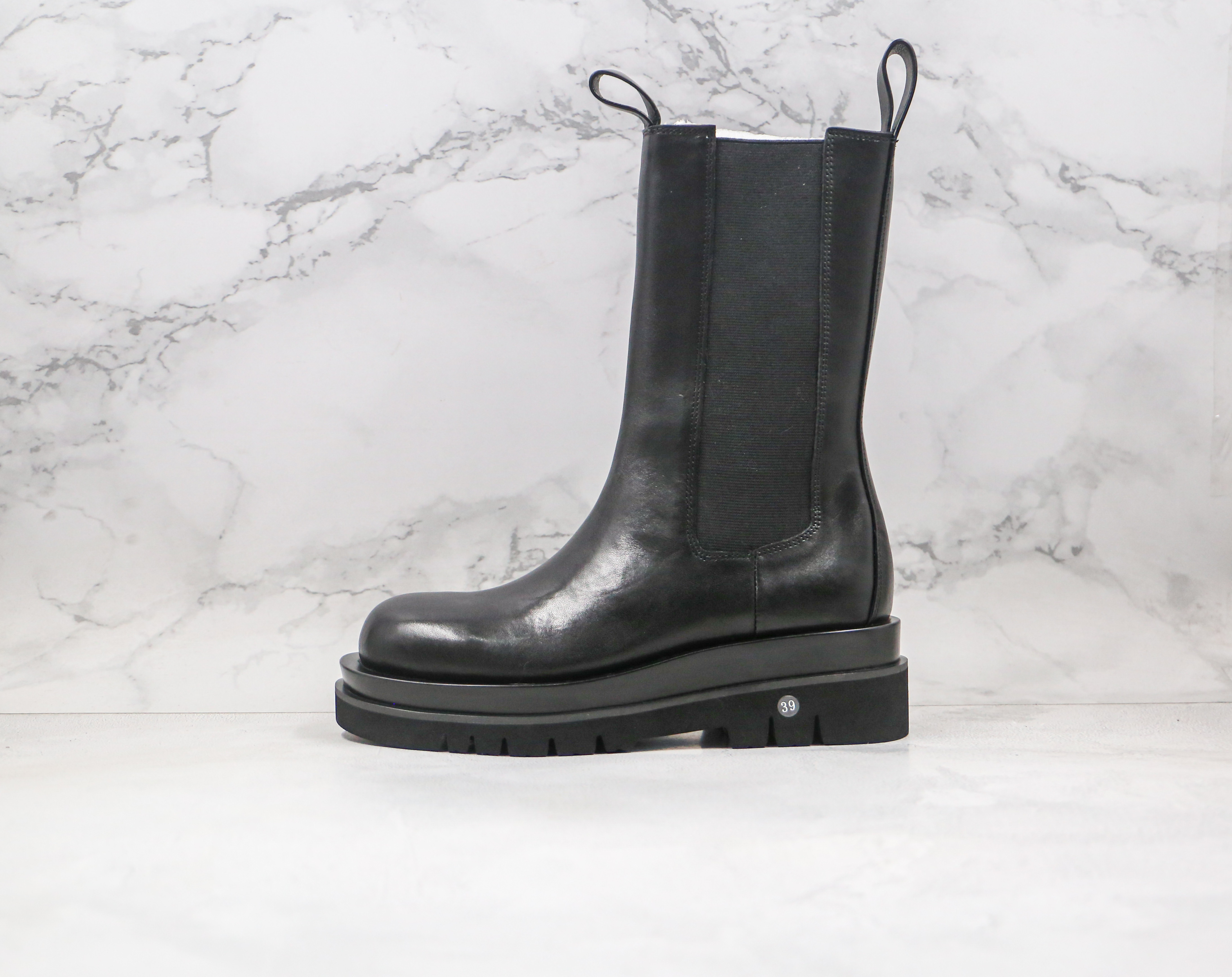 Bottega Lug Chelsea Boots