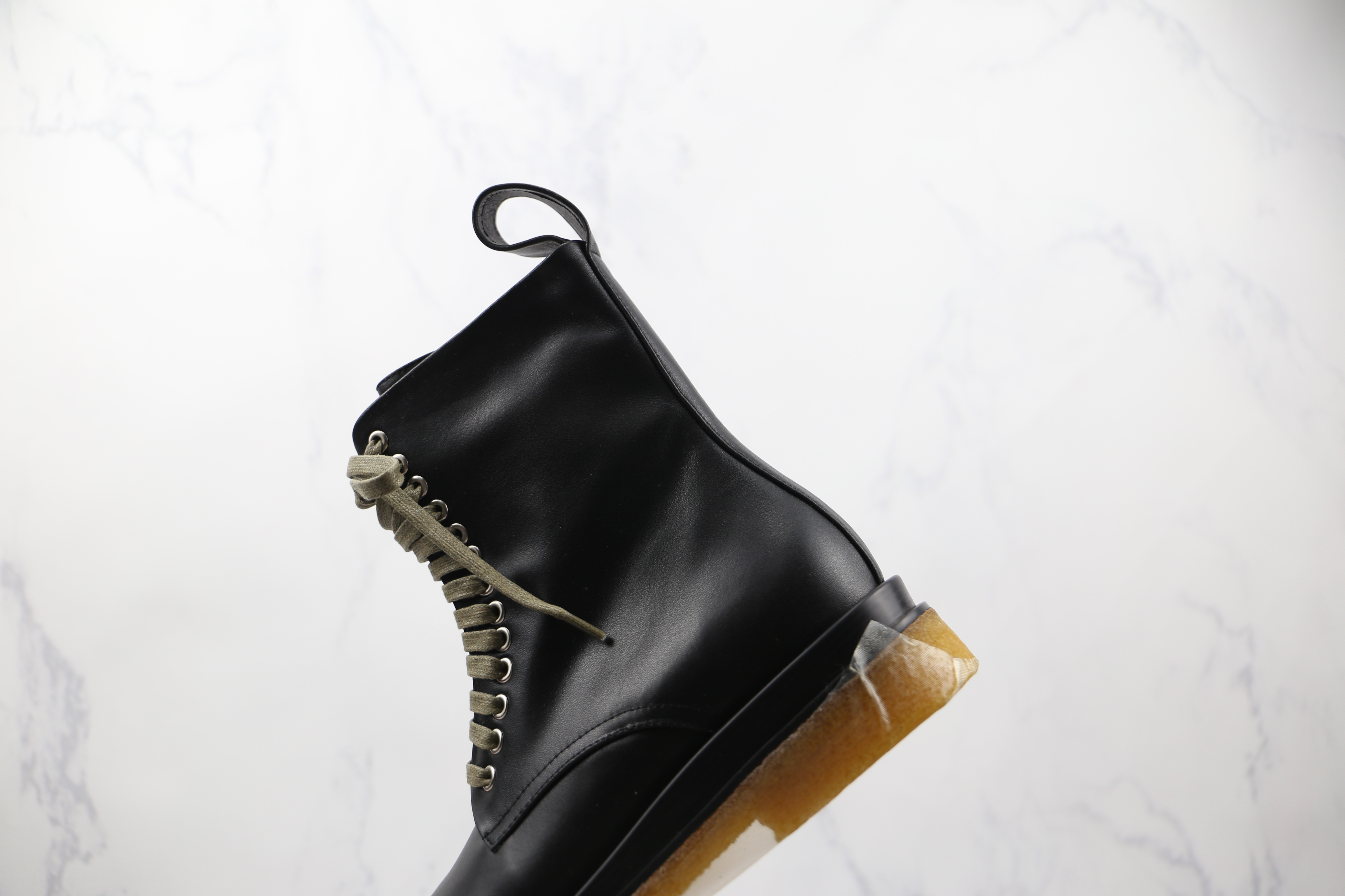 Bottega Veneta Military Calf Leather Boots
