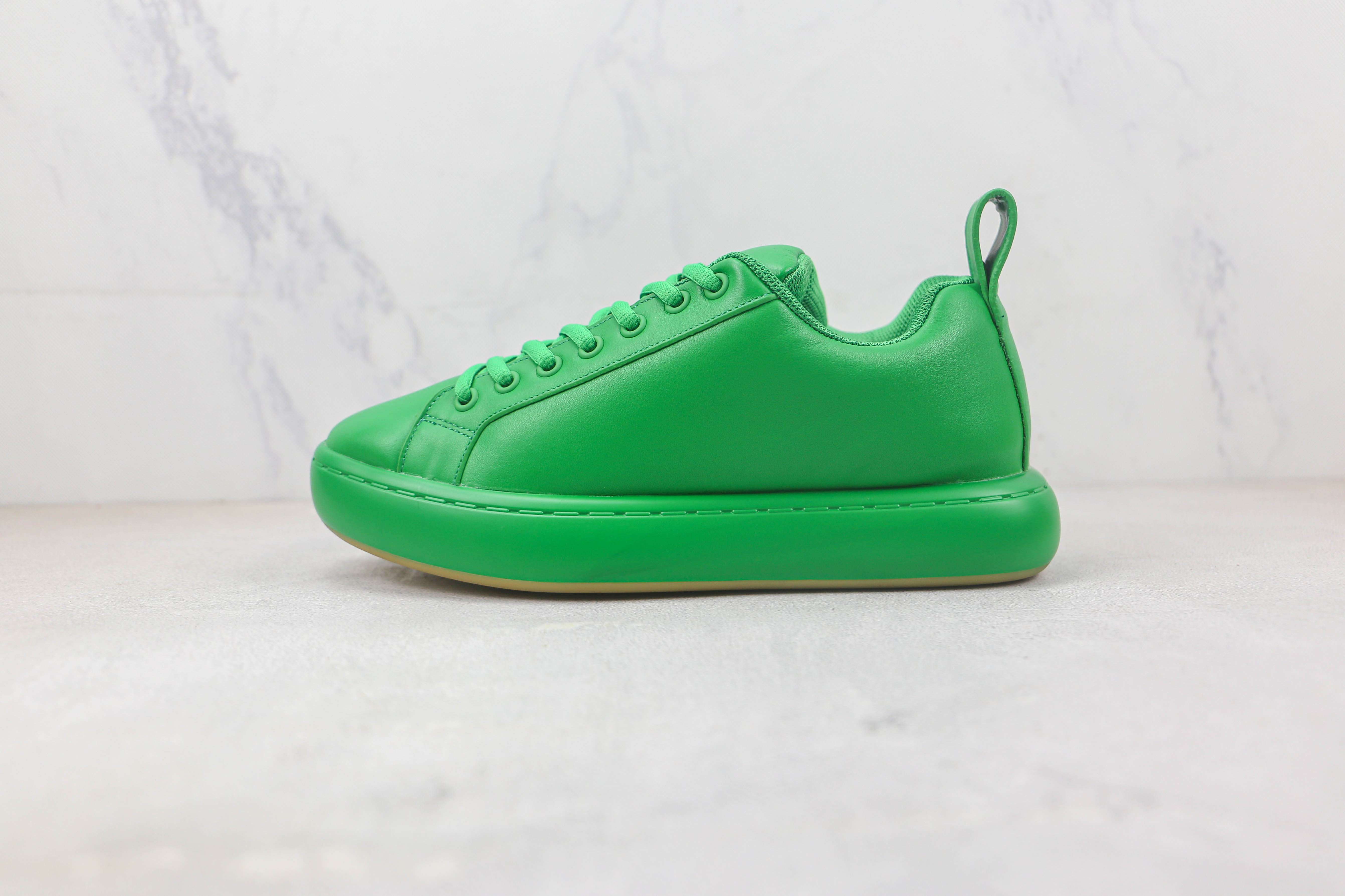 Bottega Veneta Pillow sneaker in green/parakeet 