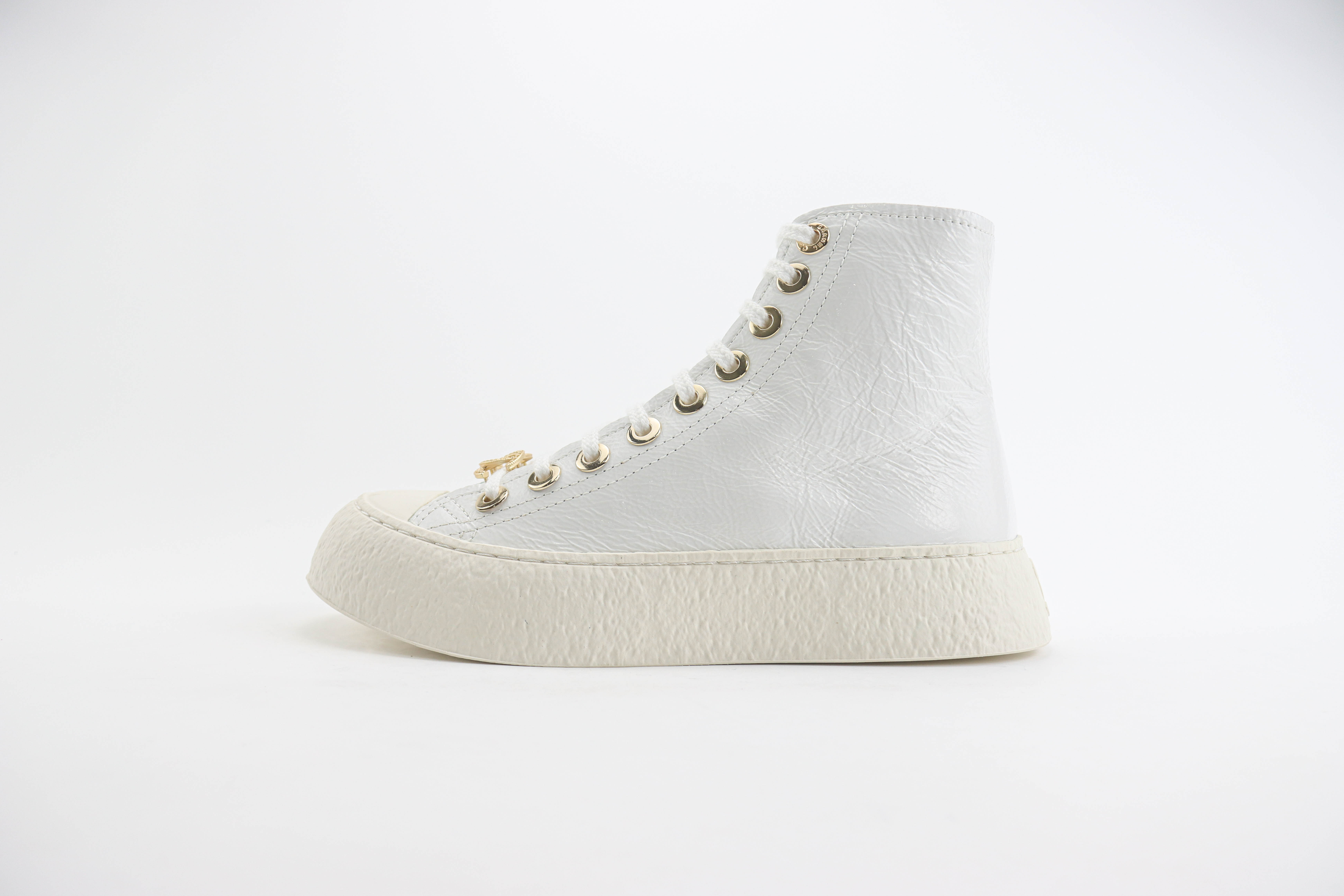 Chanel Printed Lambskin White