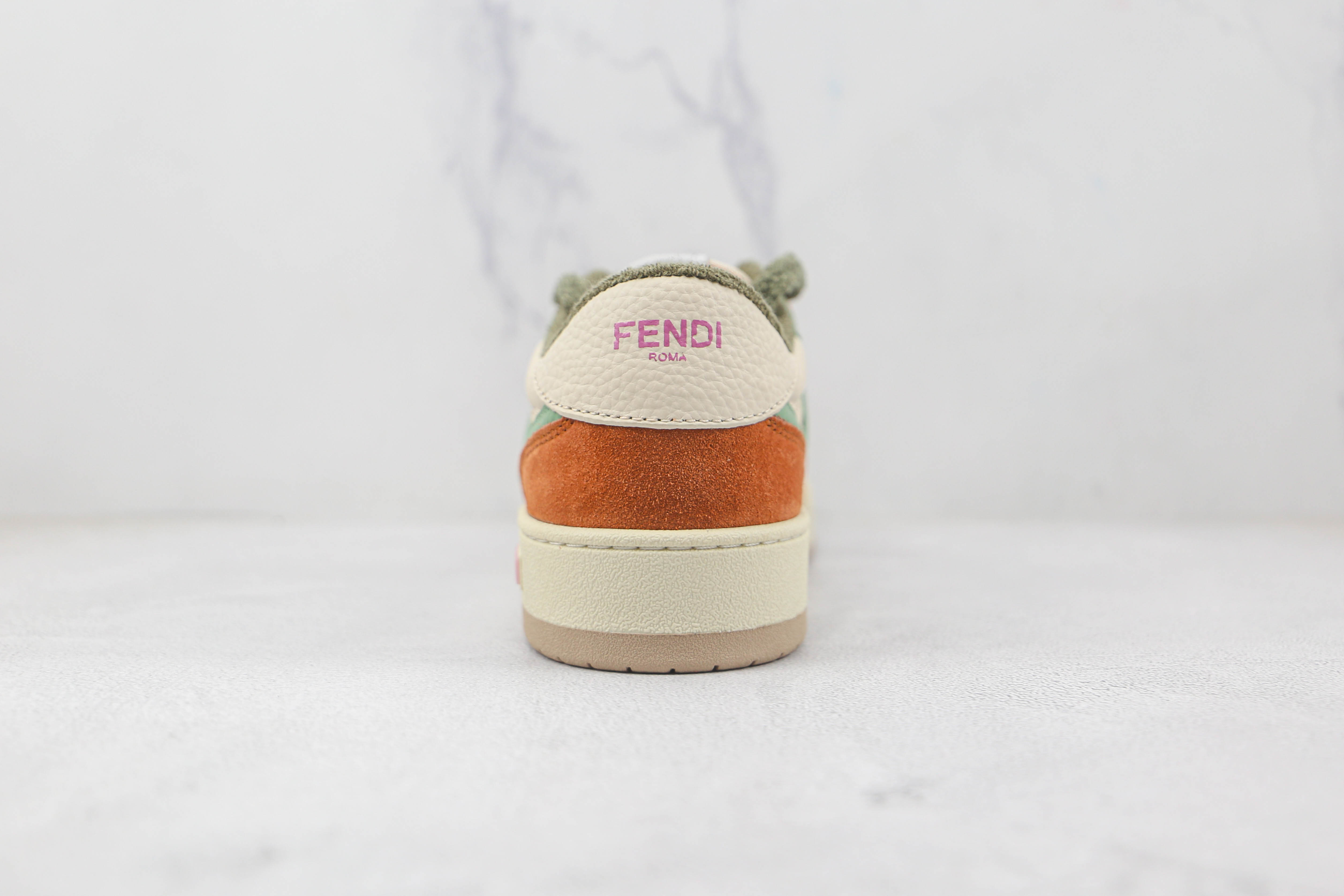 Fendi Match Amaranth Suede