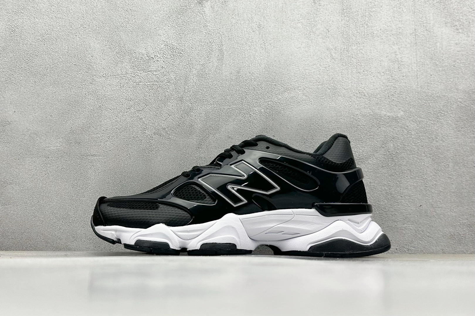 New Balance 9060 Black on White