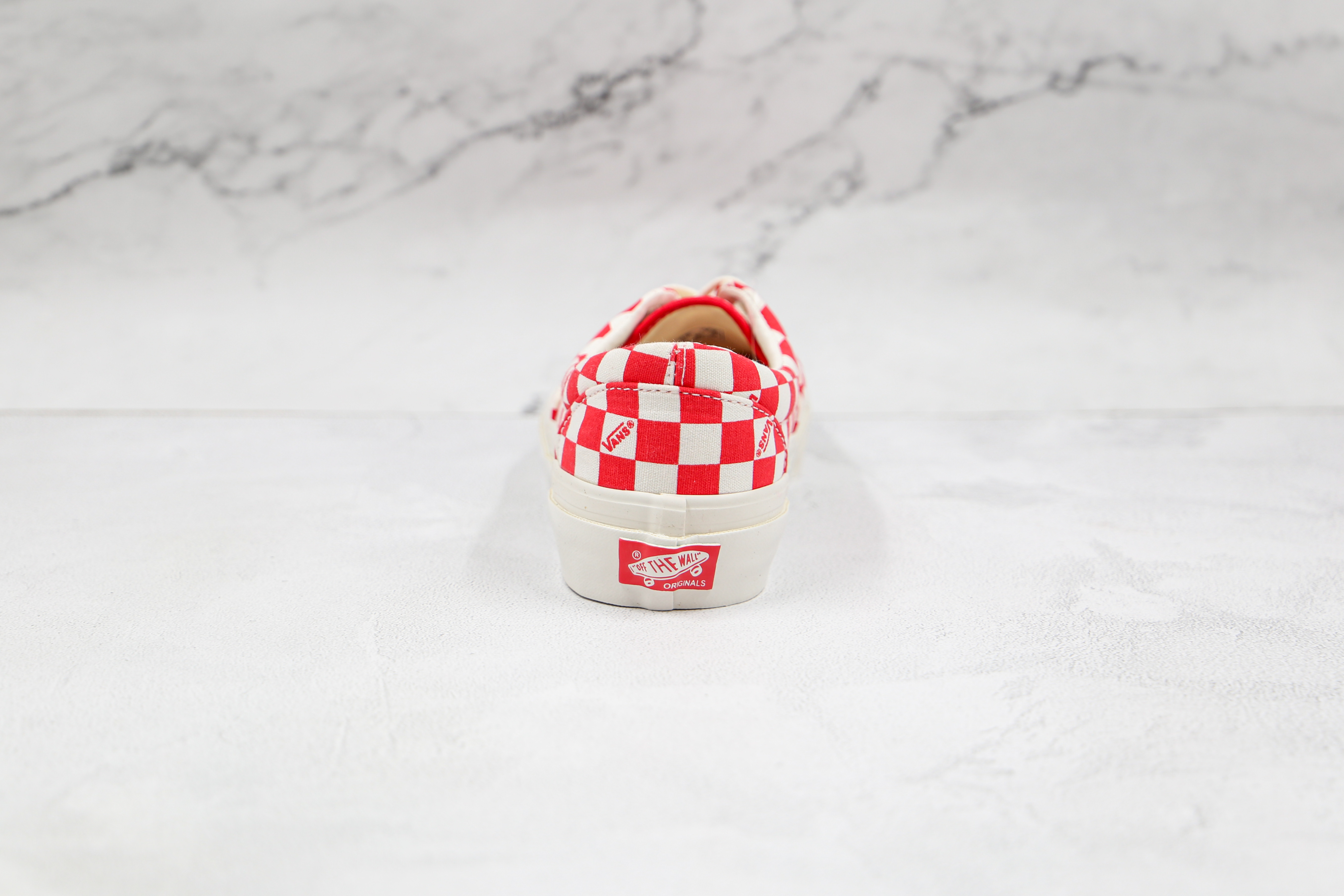OG Era LX 'Checkerboard Logo - Racing Red'