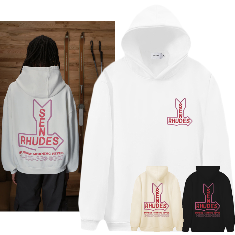 SEND RHUDES Sunday Morning Fever Hoodie