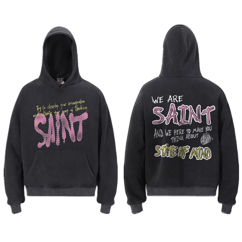 SAINT STATE OF MIND Graphic Hoodie
