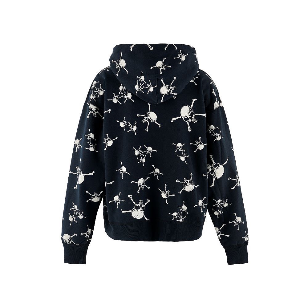 SAINT Mxxxxxx's skull Crewneck Hoodie 'Black'