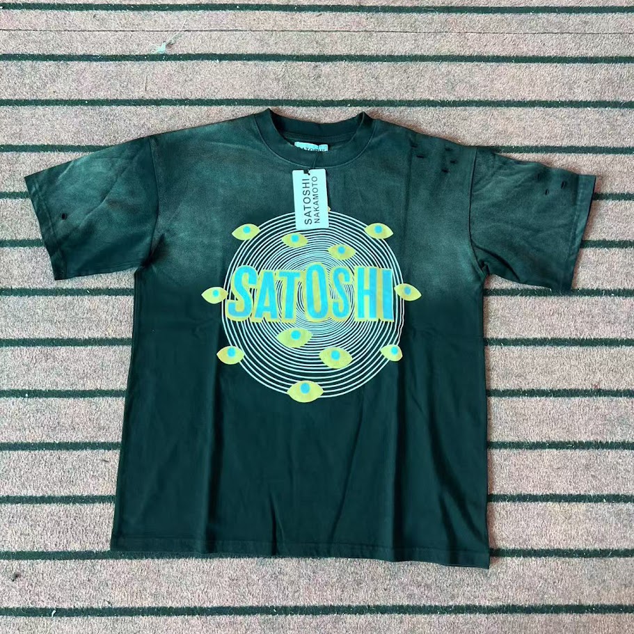 SATOSHI NAKAMOTO  T-SHIRT