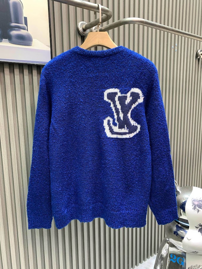 Lv Intarsia Crewneck 