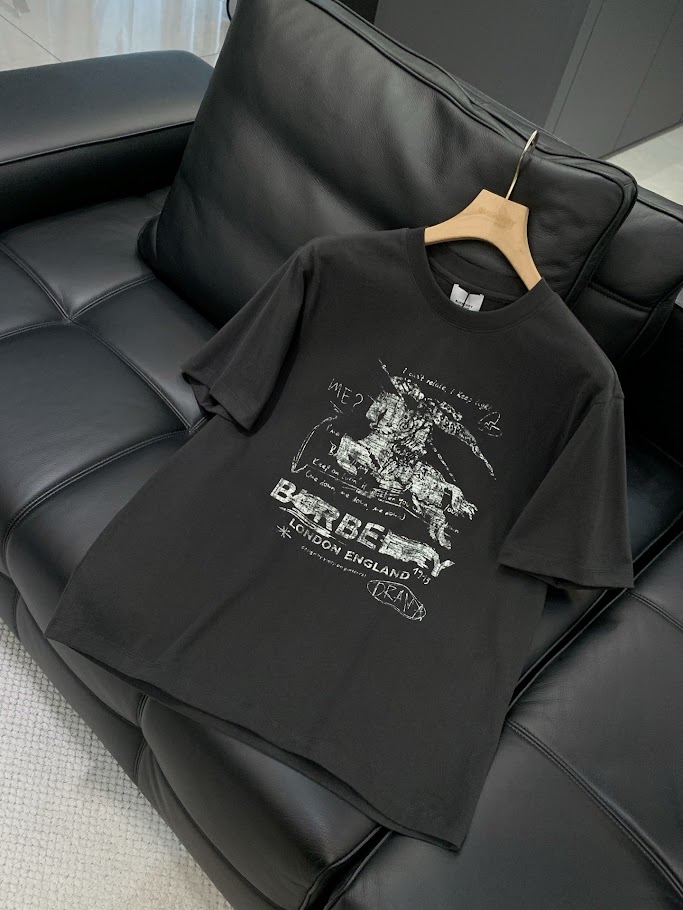 Black EKD Sketch Cotton T-shirt