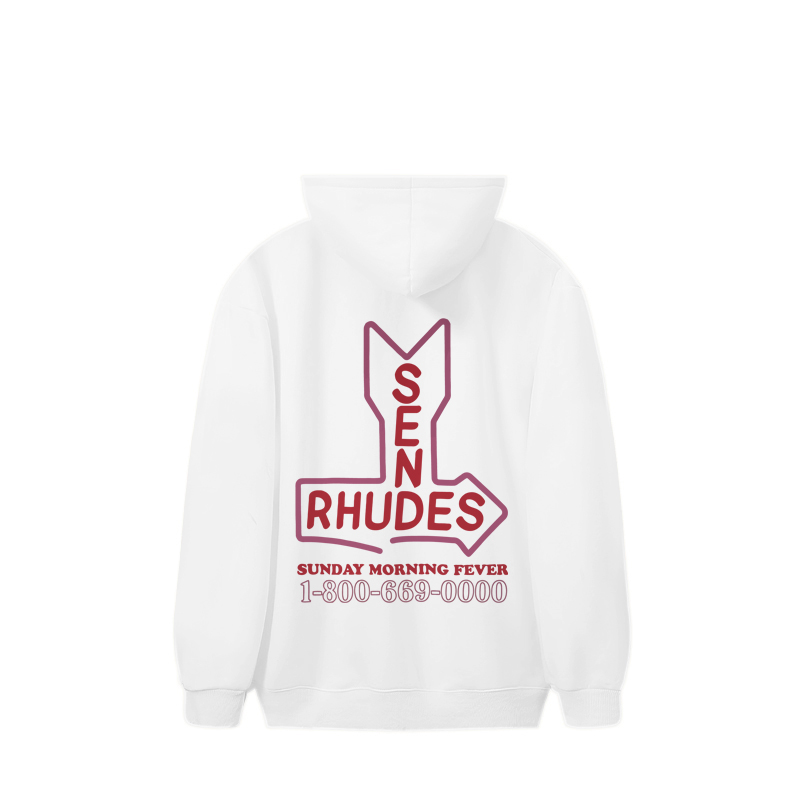 SEND RHUDES Sunday Morning Fever Hoodie