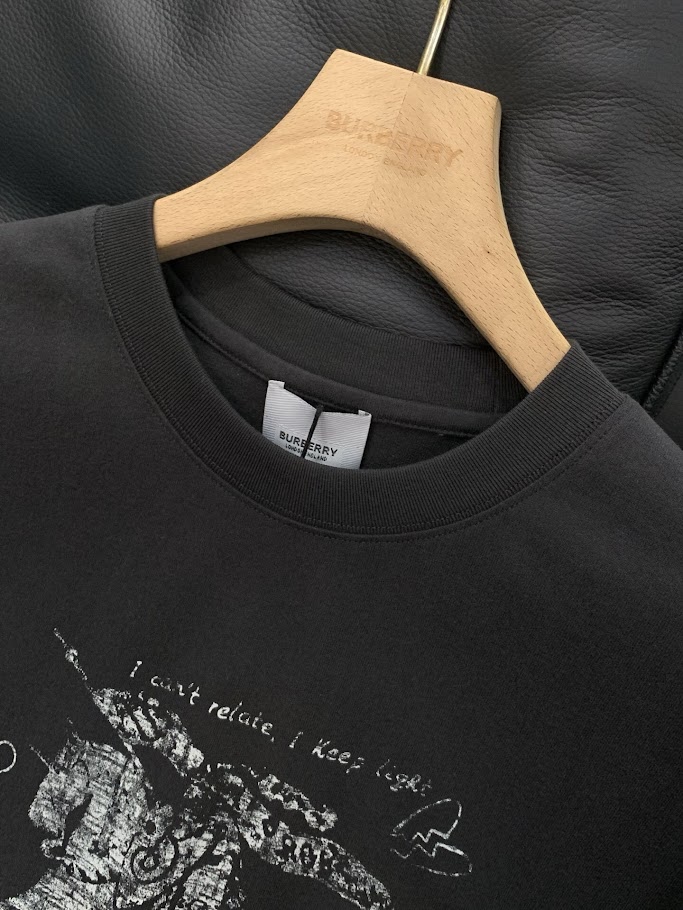 Black EKD Sketch Cotton T-shirt