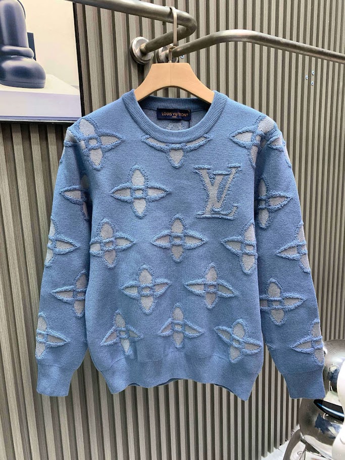 LV Sweater - Blue