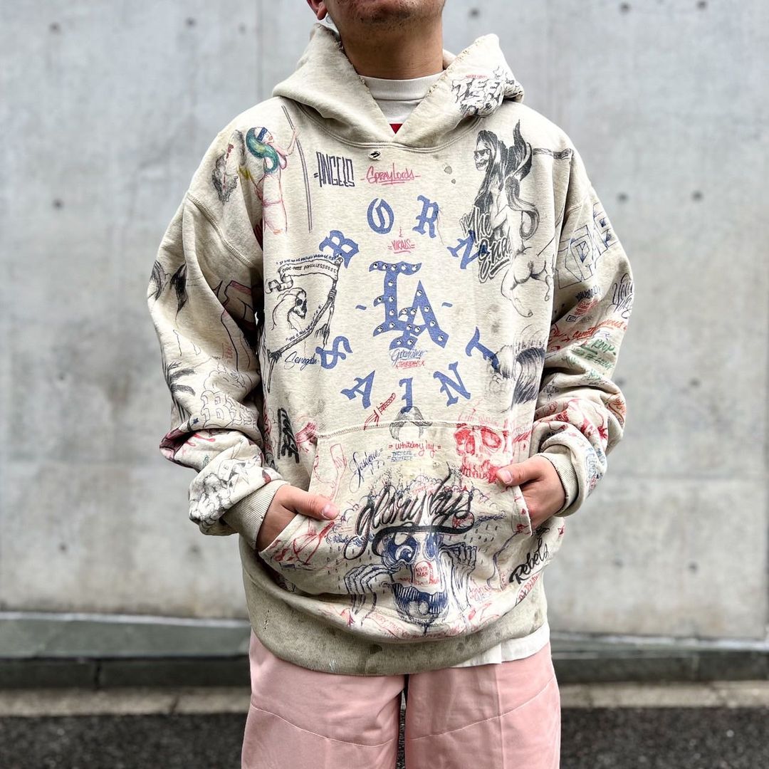 Born x Raised + SAINT Mxxxxxx's LA Hoodie