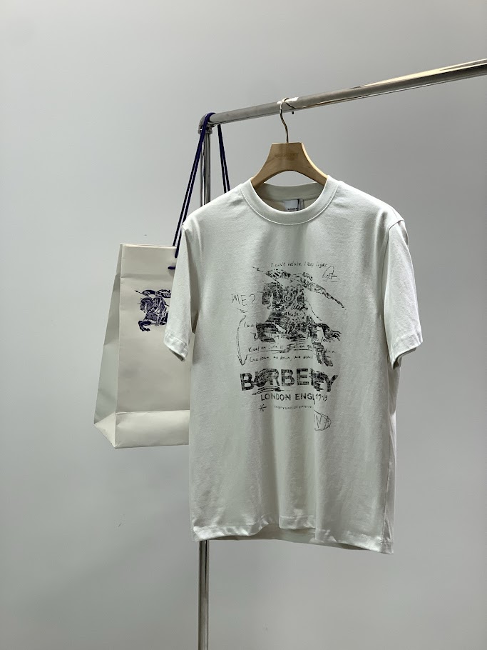 White EKD Sketch Cotton T-shir