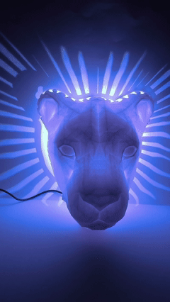 Lampe Mural 3D sur mesure