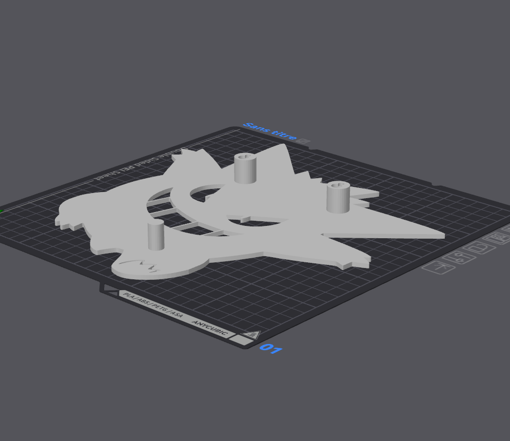 Fichier STL - Lampe Murale Ectoplasma/Gengar