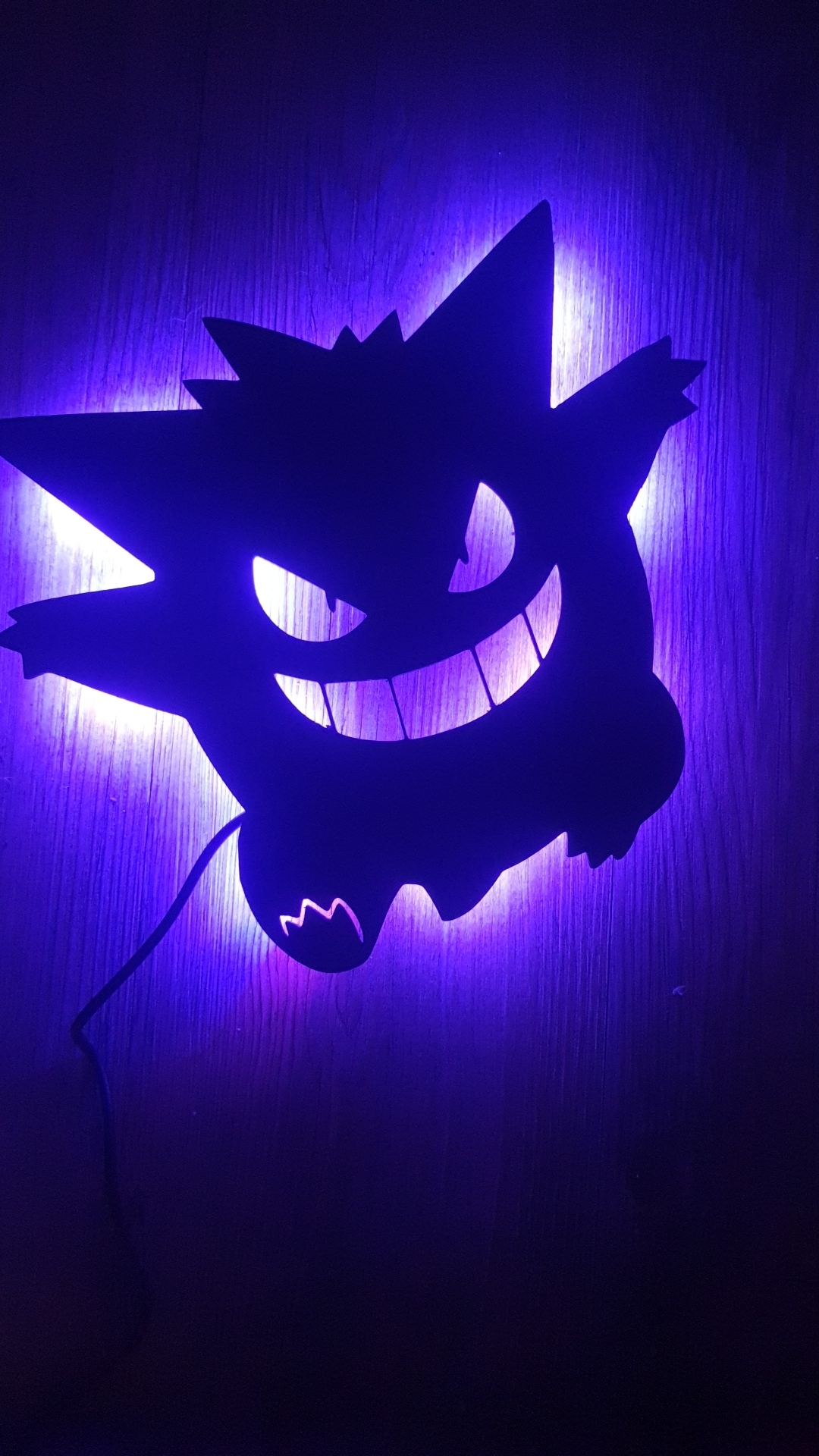 Fichier STL - Lampe Murale Ectoplasma/Gengar