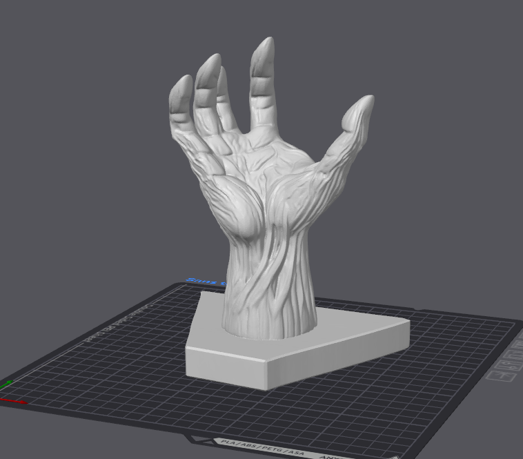 Fichier STL - Support Casque/Manette - Main Groot