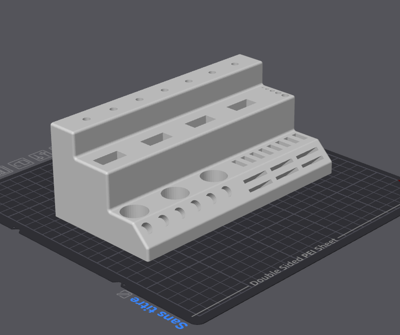 Fichier STL - Rangement à outils