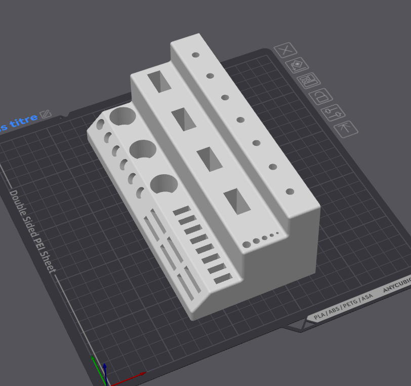 Fichier STL - Rangement à outils