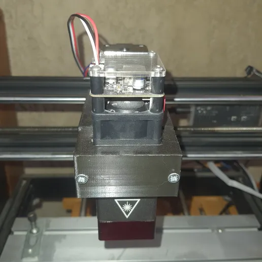 Fichier STL - Support Laser CNC 3018