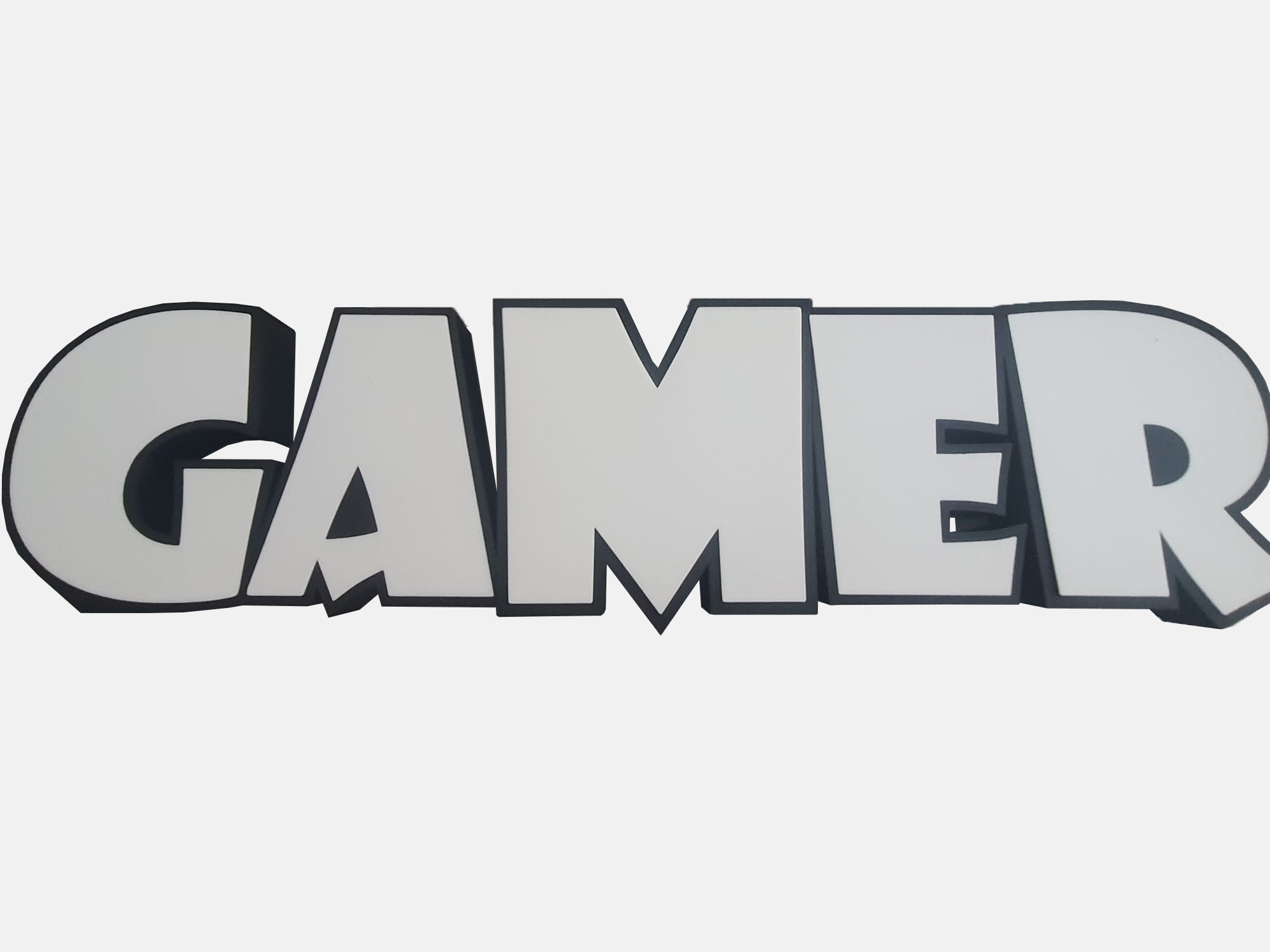 Enseigne 3D Lumineuse sur mesure