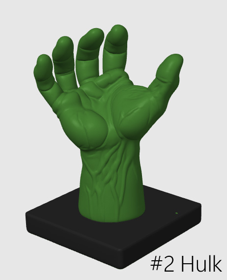 Support Casque/Manette - Main