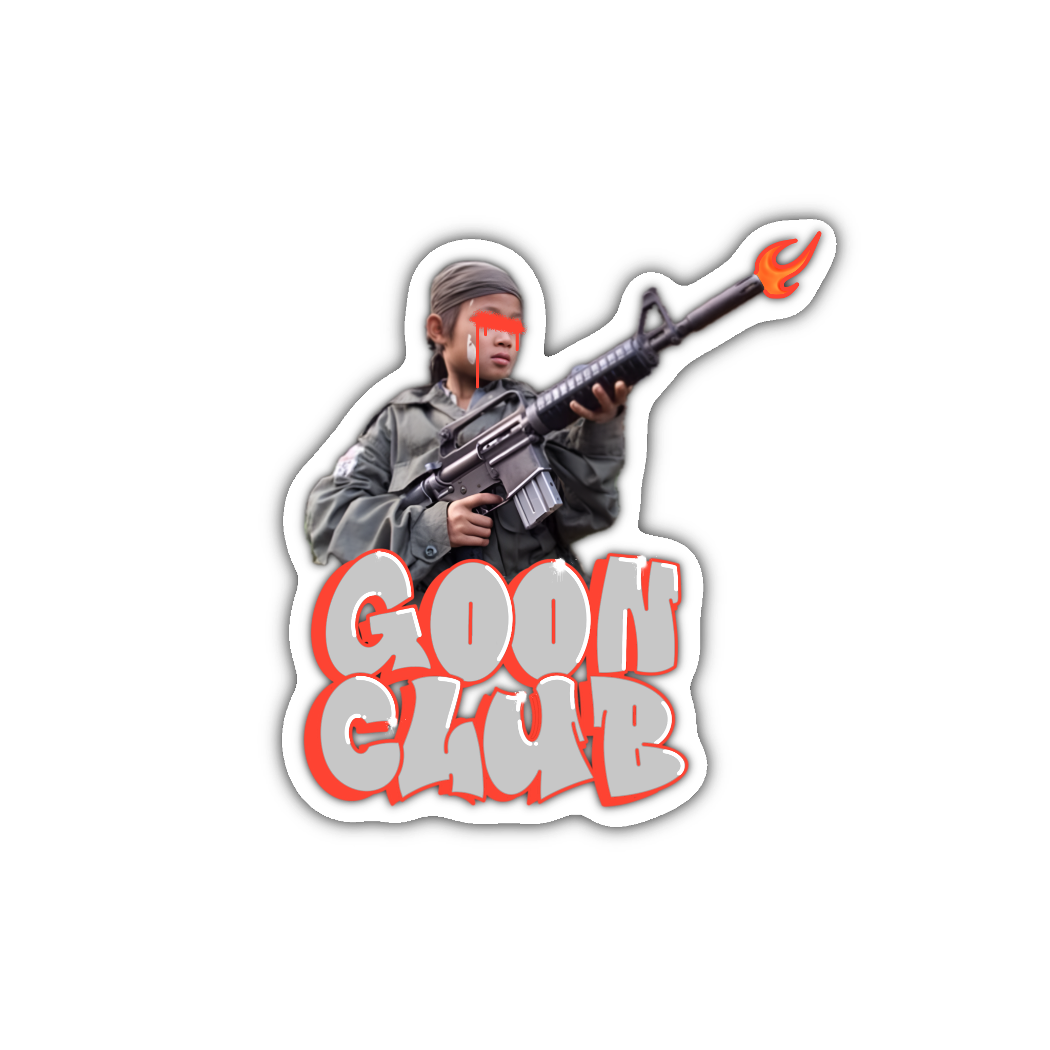 Sticker " Young Solider " GoonClub