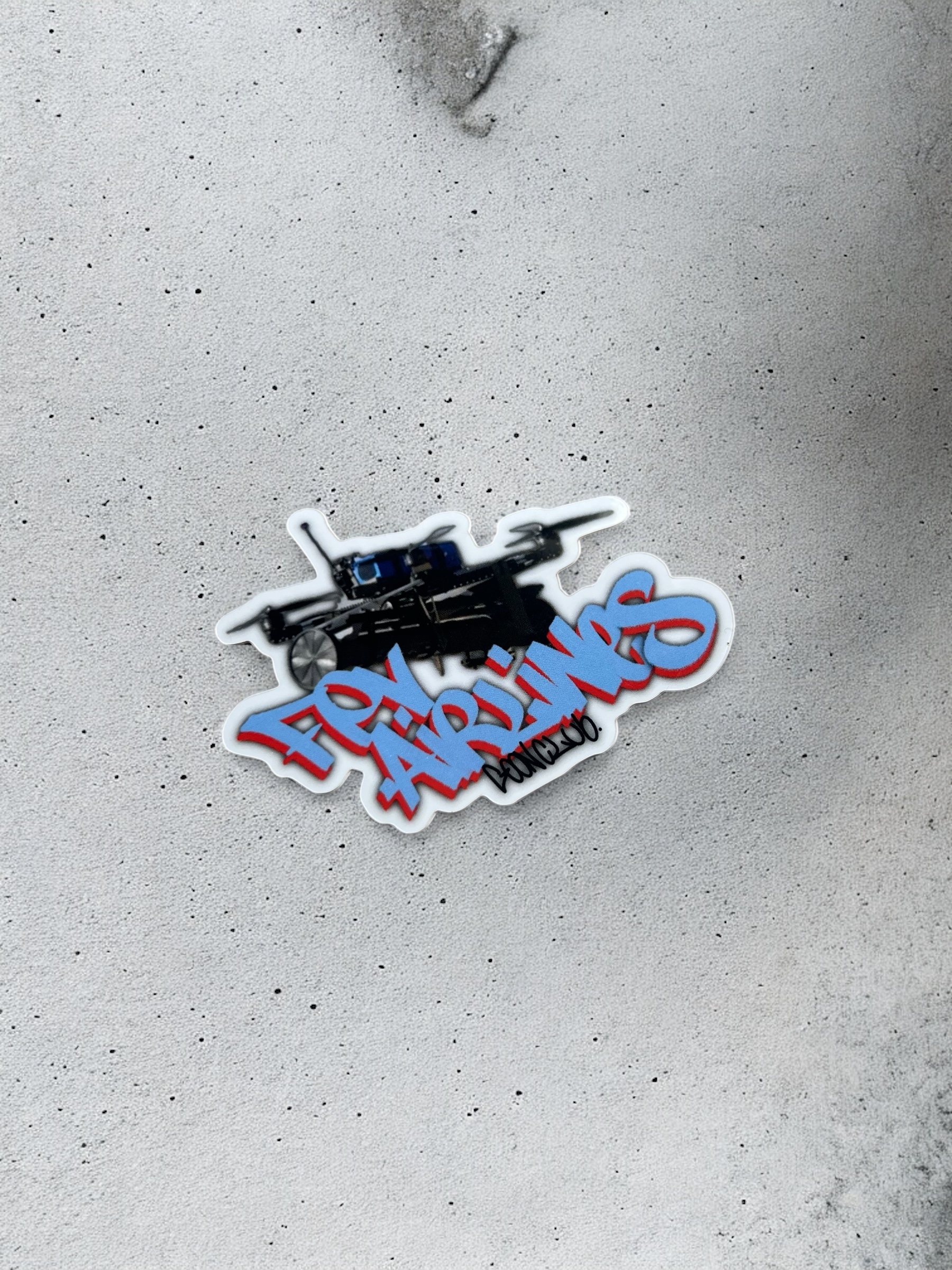 Sticker Drone AT4 " FPV AirLines "