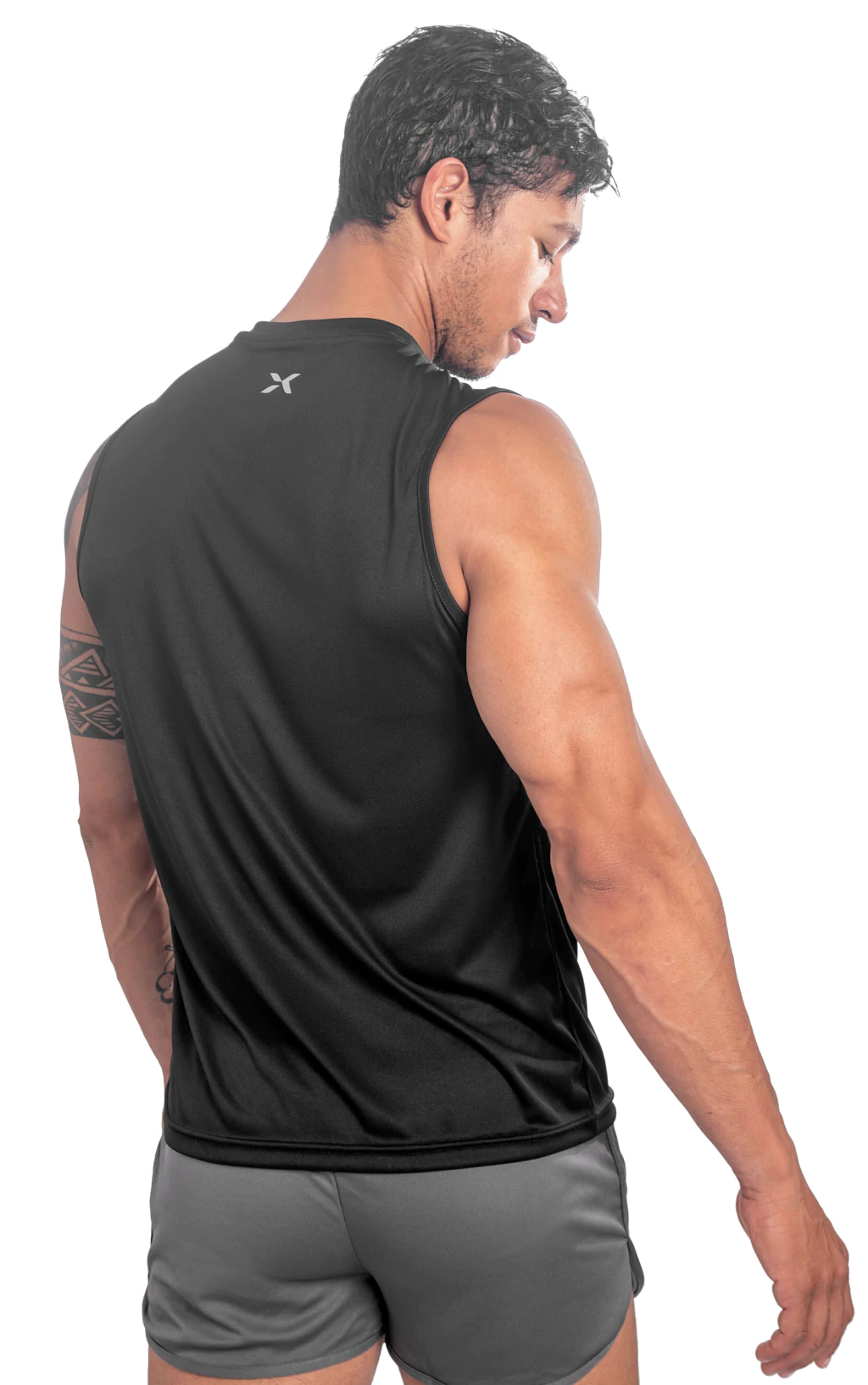 Camiseta sin mangas para hombre Negra  MAKO YAKKA