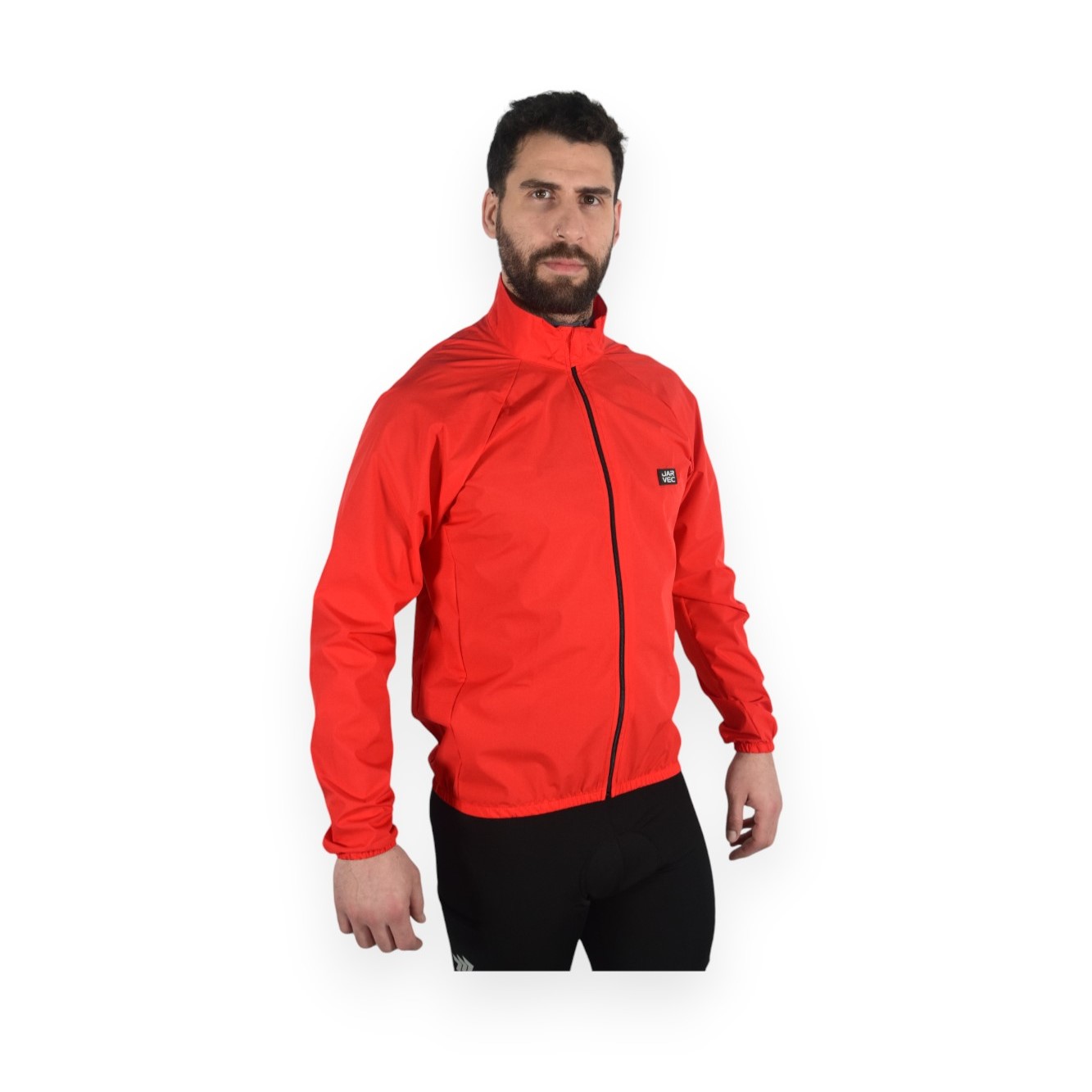Campera Ciclista Jar Vec Coppi Plus Roja impermeable