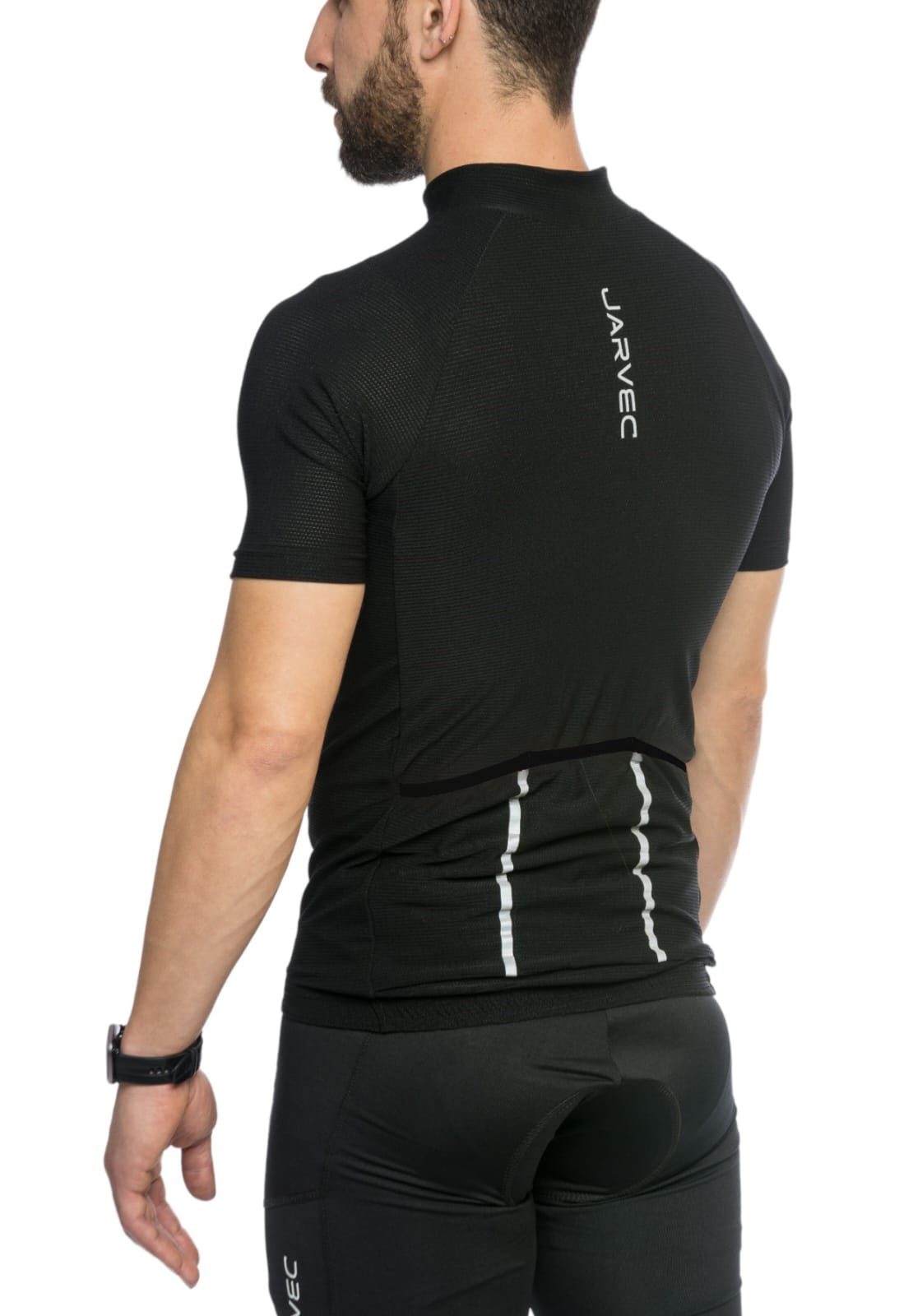 Jersey Ciclista Jar Vec Maglia Negra